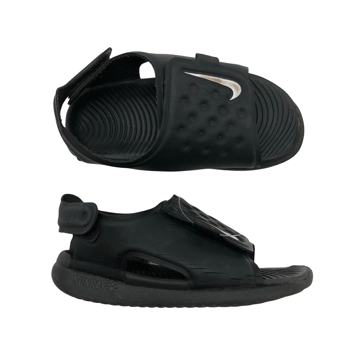 Unisex Nike - Sandaalit, koko 23 - Musta (1)