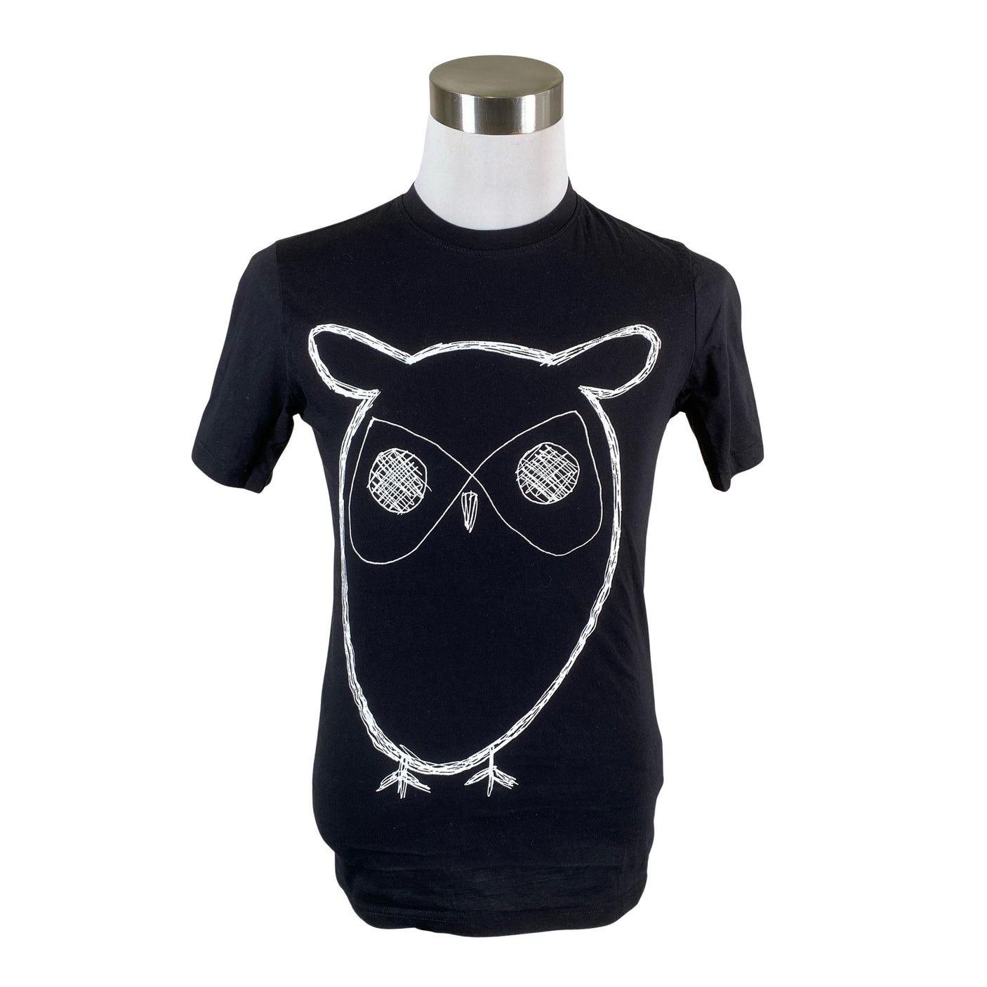 Miesten Knowledge Cotton Apparel - T-paita, koko S - Musta (1)