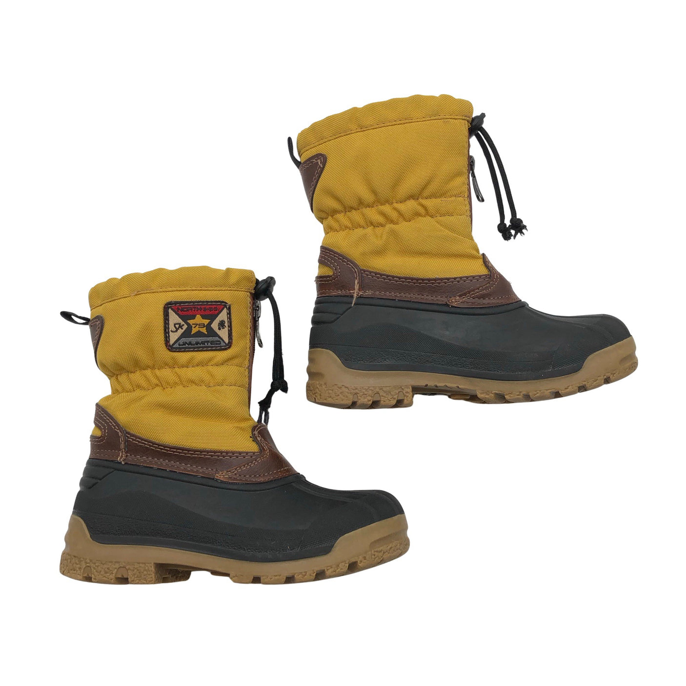 Unisex Canadian - Talvikengät, koko 29 - Keltainen (1)