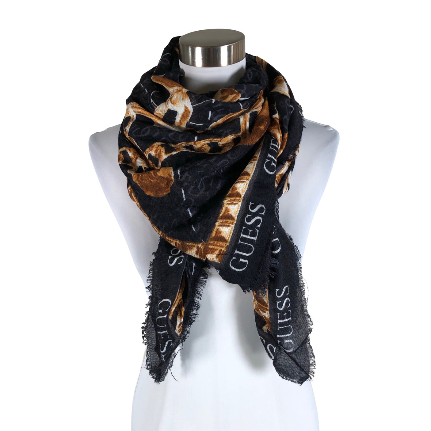 Naisten Guess - Huivi, koko Maxi - Musta (1)