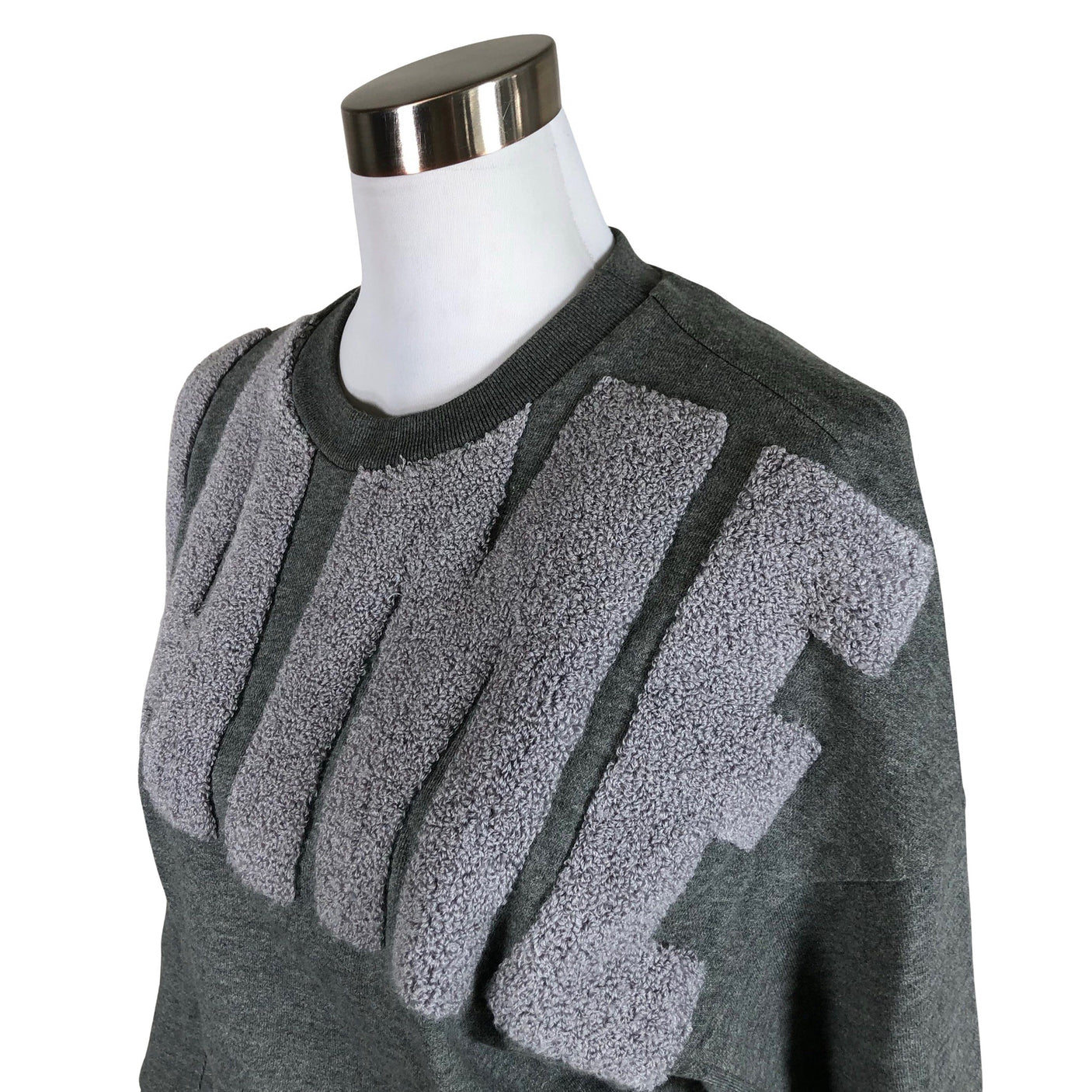 Naisten Phillip Lim - Collegepaita, koko 36 - Harmaa (3)
