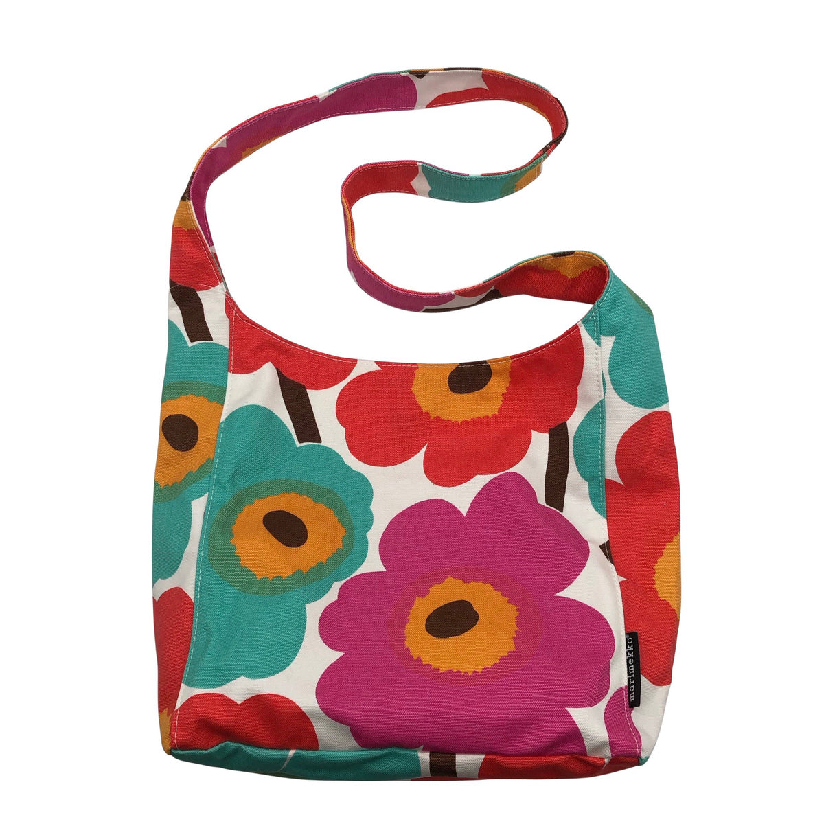 Naisten Marimekko - Olkalaukku, koko Maxi - Valkoinen (1)