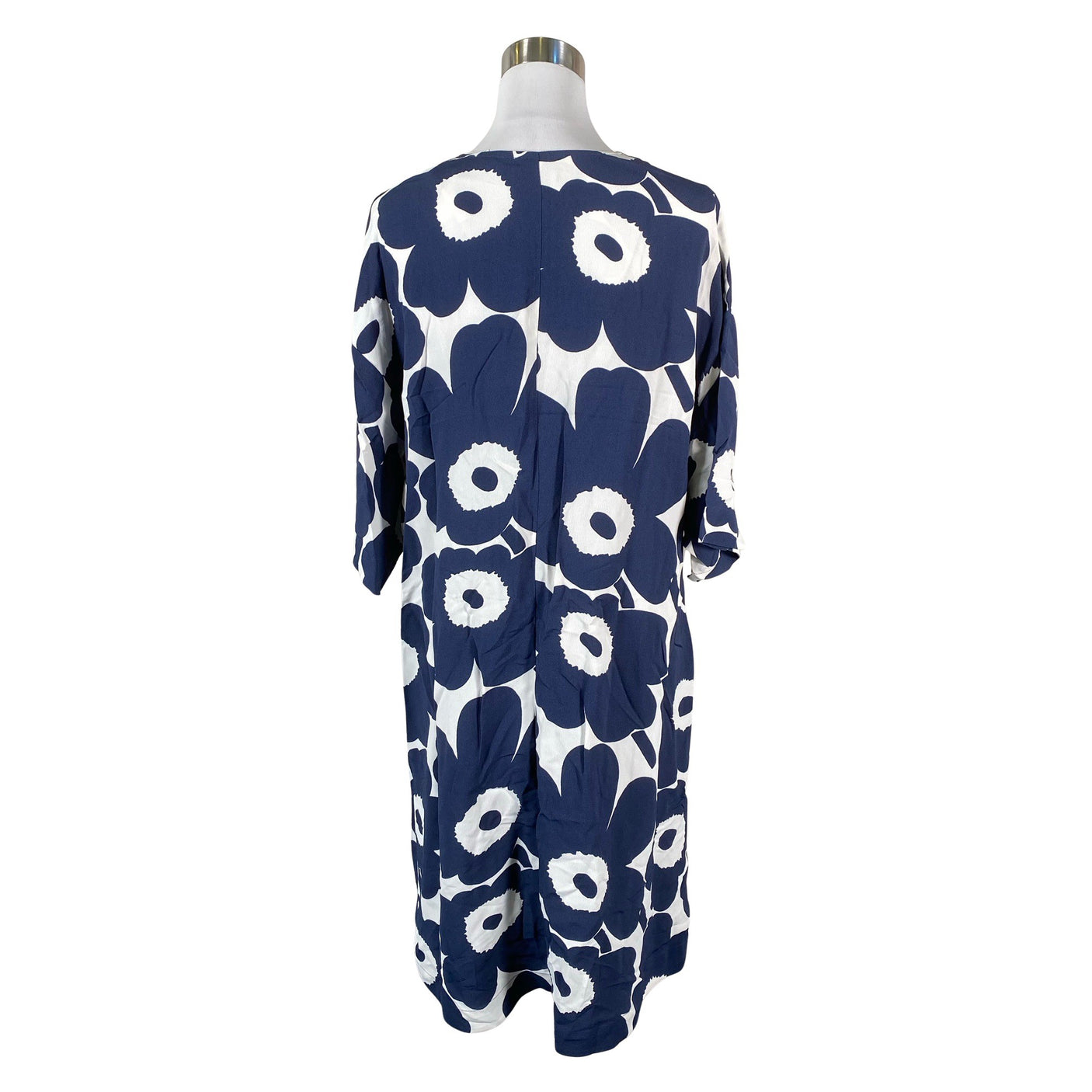 Naisten Marimekko - Sifonkimekko, koko 36 - Valkoinen (2)