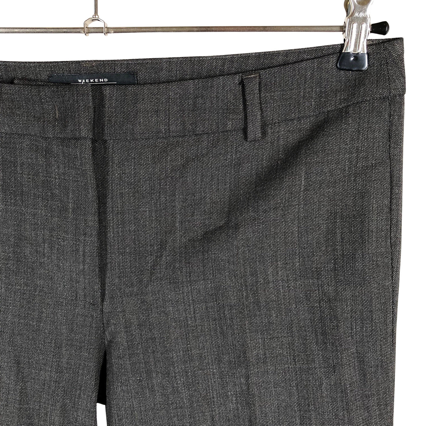 Naisten Weekend by MaxMara - Suorat housut, koko 40 - Harmaa (3)