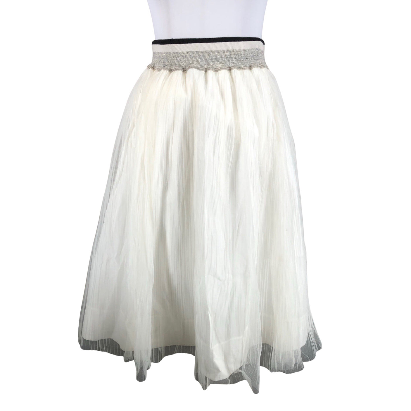 Naisten Brunello Cucinelli - Tyllihame, koko 34 - Luonnonvalkoinen (1)