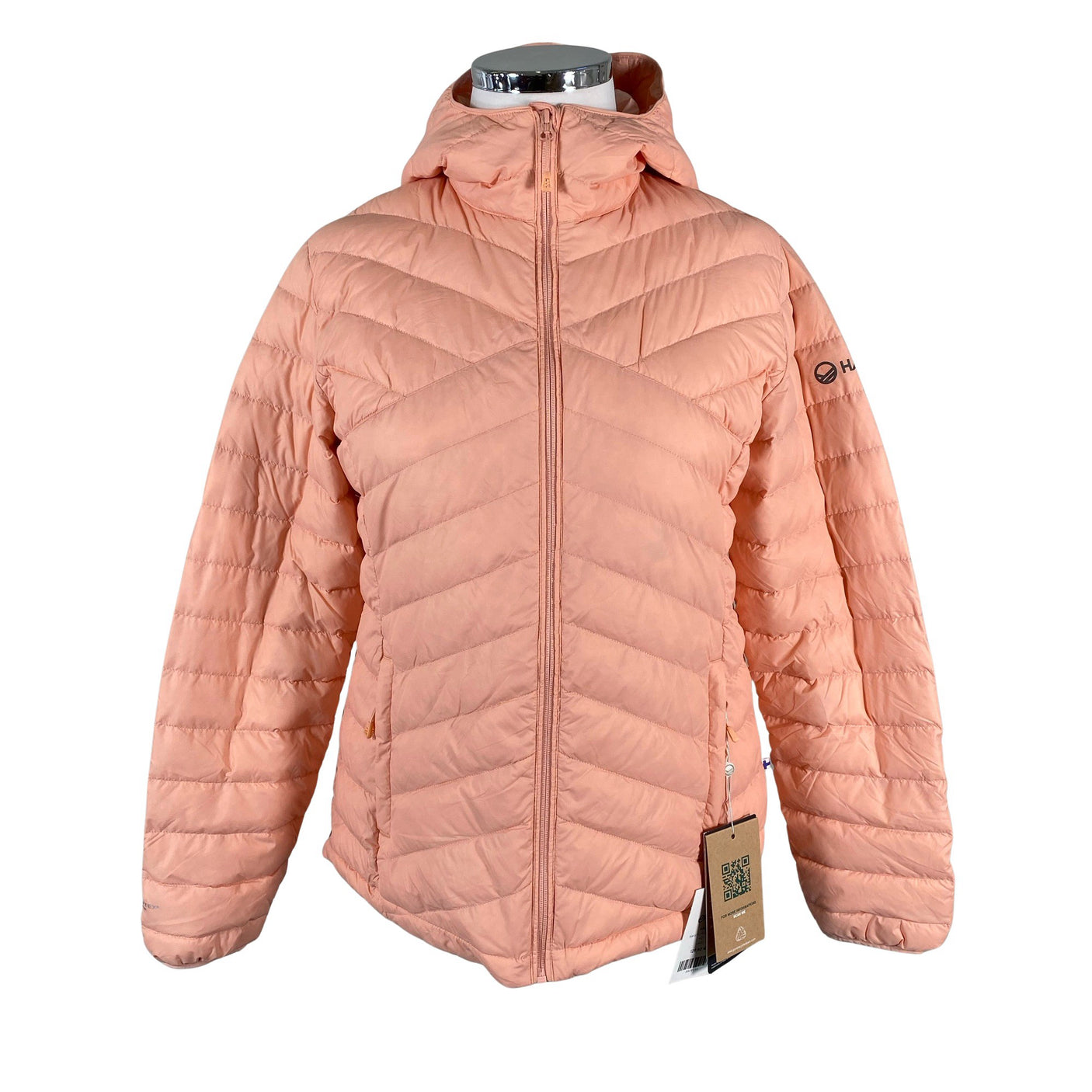 Naisten Halti - Kevytuntuvatakki, koko 42 - Oranssi (1)