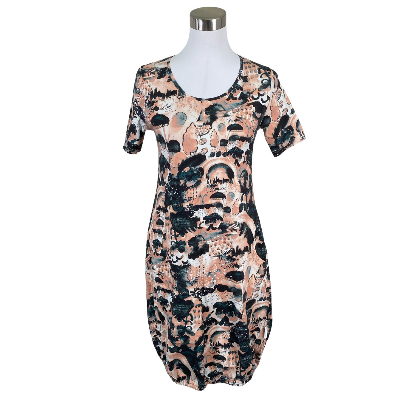 Naisten Versonpuoti - Trikoomekko, koko 36 - Vaaleanpunainen (1)