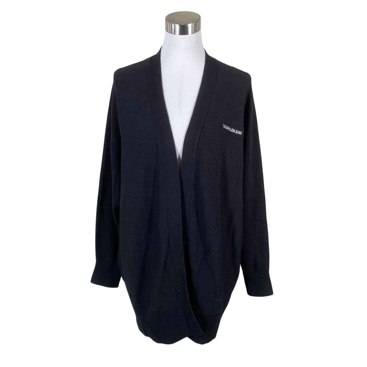 Naisten Calvin Klein Jeans - Neuletakki, koko 38 - Musta (1)