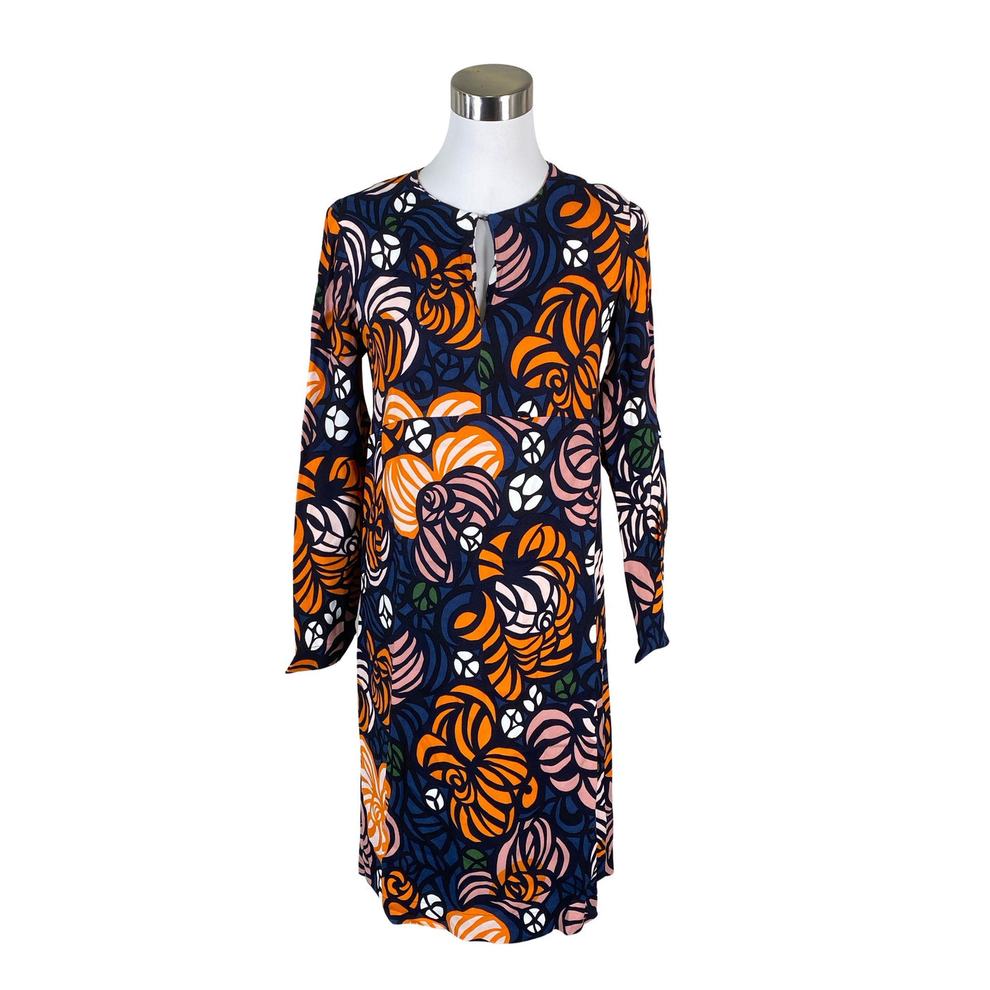 Naisten Marimekko - Sifonkimekko, koko 38 - Sininen (1)