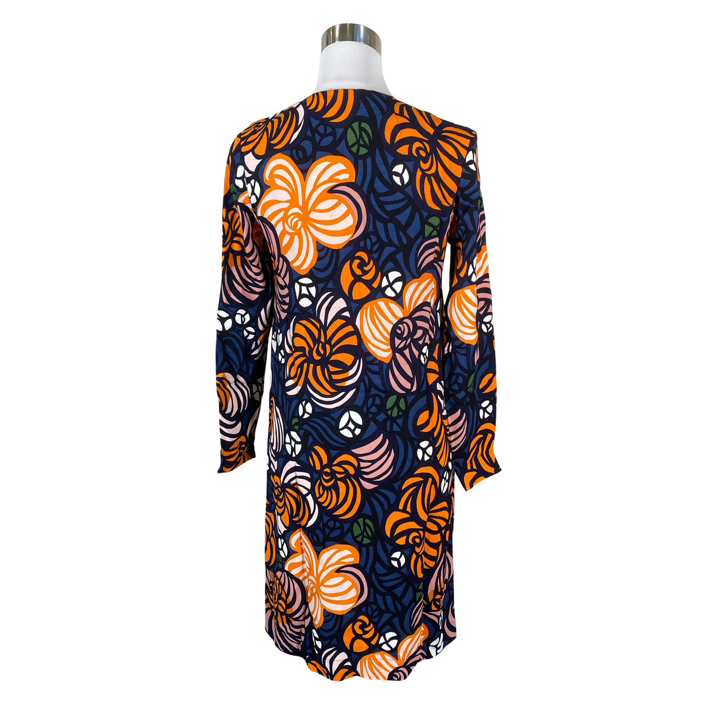 Naisten Marimekko - Sifonkimekko, koko 38 - Sininen (2)