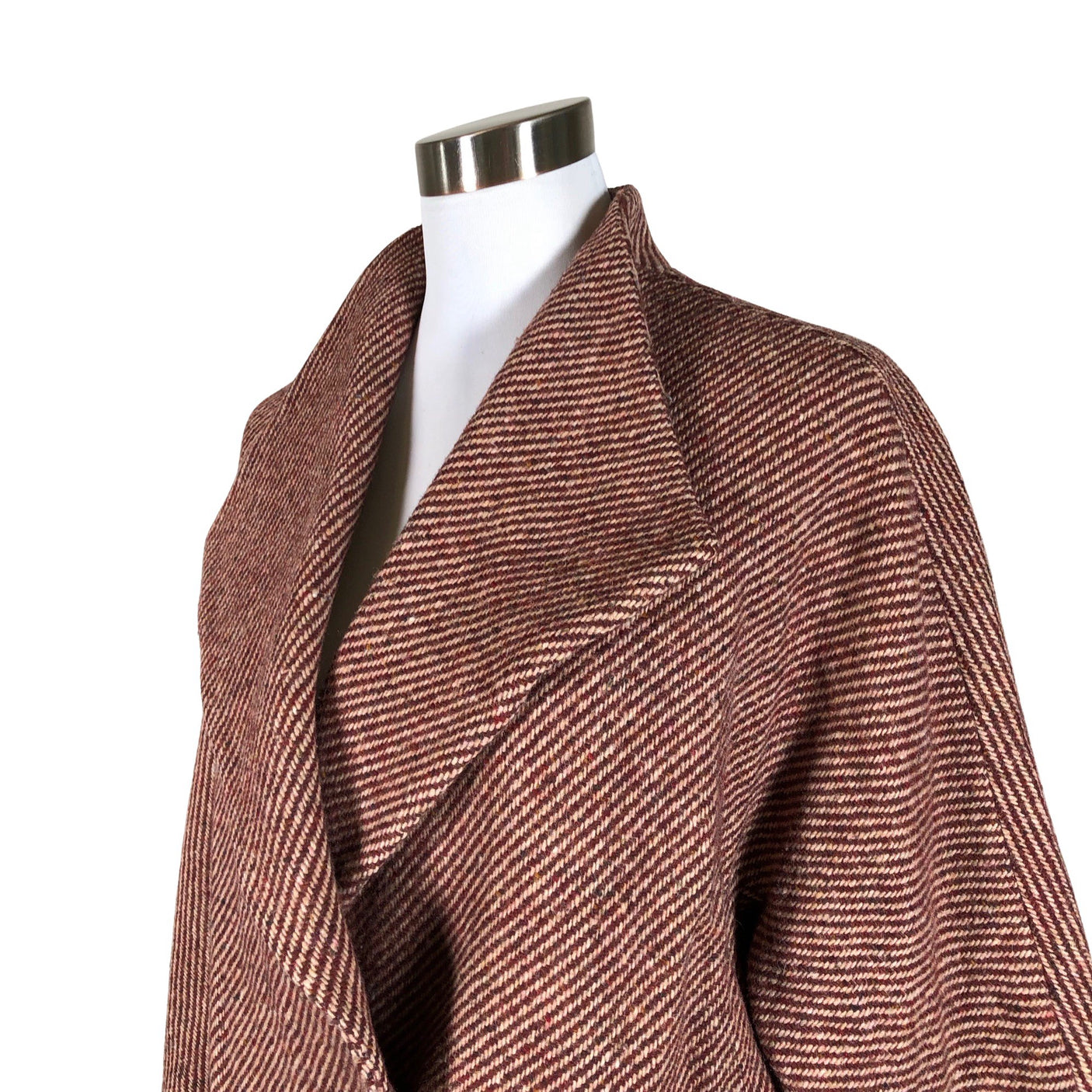 Naisten Massimo Dutti - Villakangastakki, koko 38 - Punainen (3)