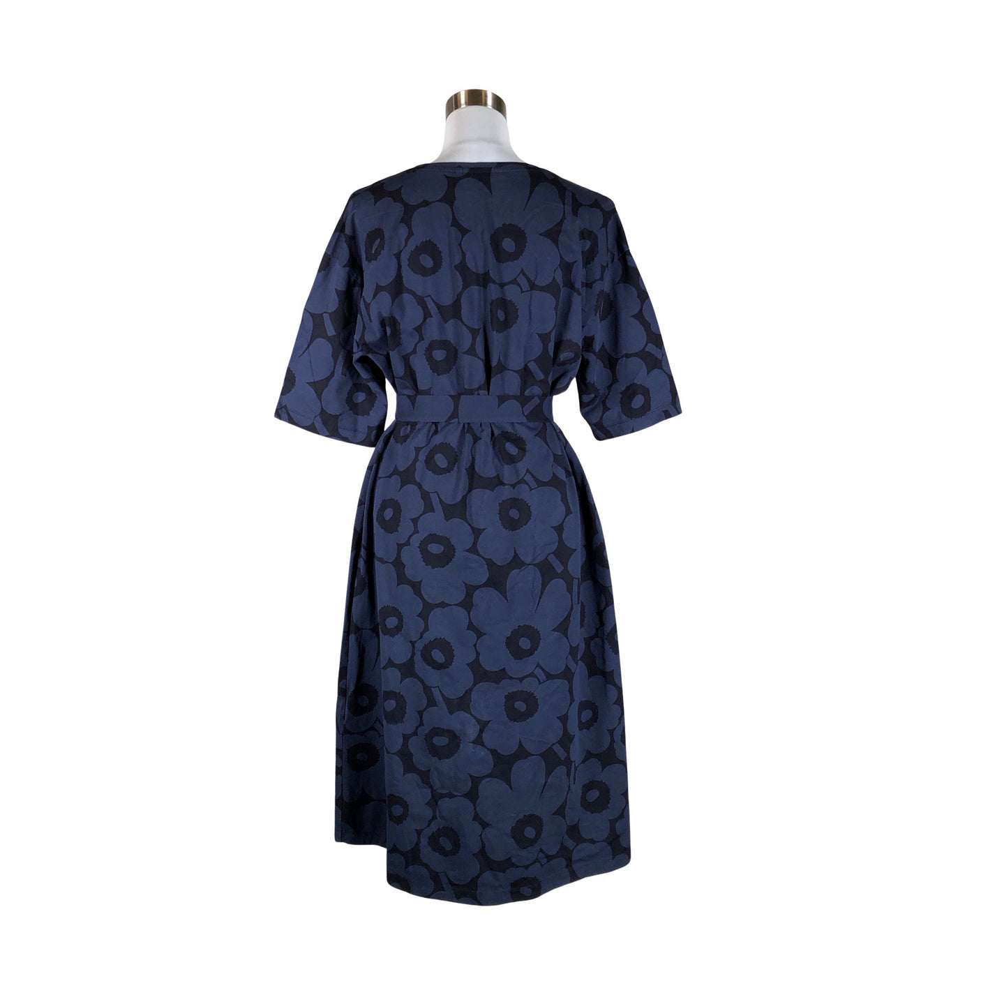 Naisten Marimekko - Trikoomekko, koko 38 - Sininen (2)