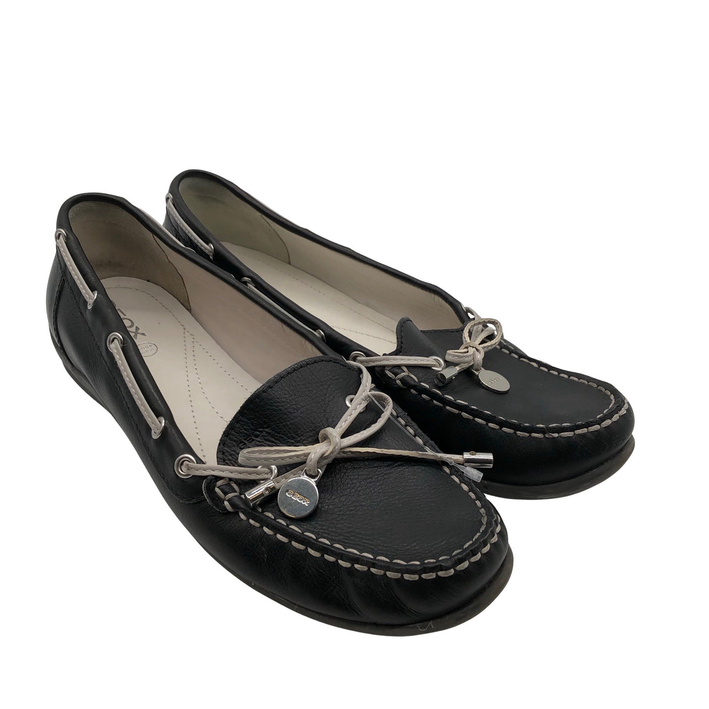 Naisten Geox - Loaferit, koko 41 - Musta (2)
