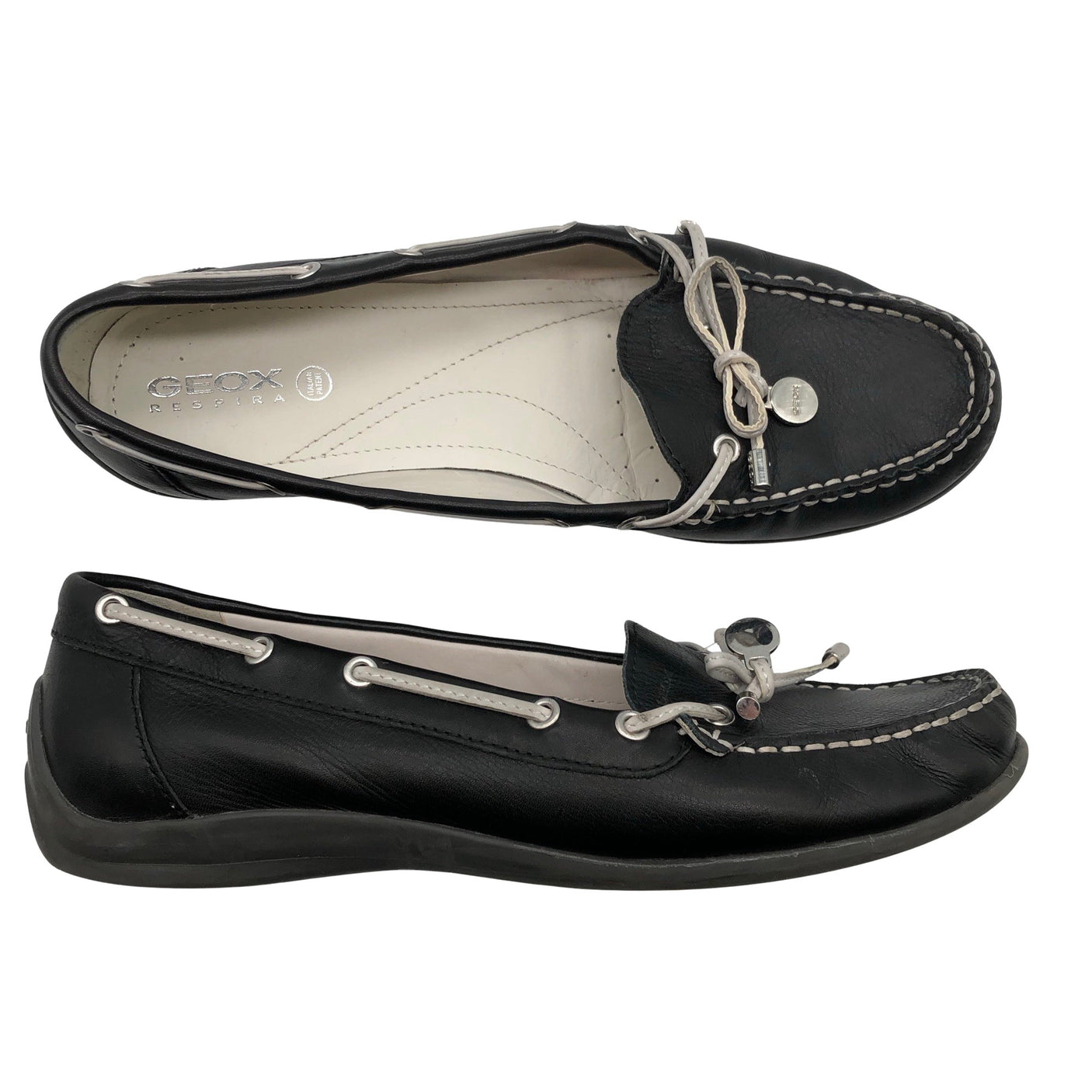 Naisten Geox - Loaferit, koko 41 - Musta (1)