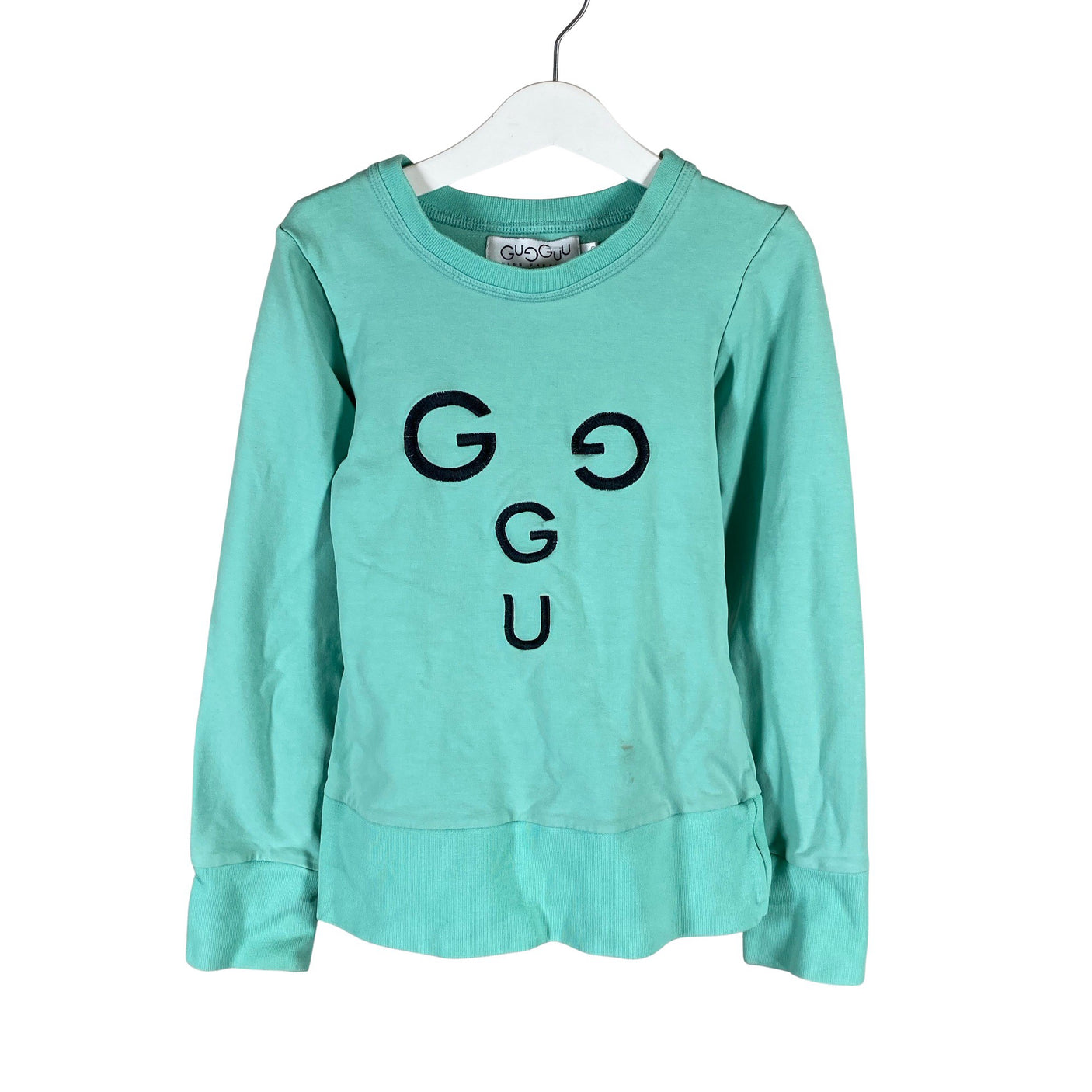 Unisex Gugguu - Collegepaita, koko 134 - 140 - Vihreä (1)