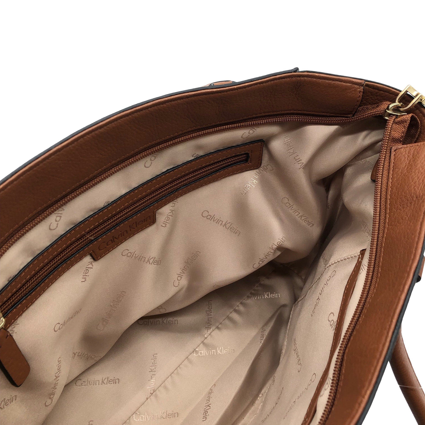 Naisten Calvin Klein - Käsilaukku, koko Midi - Ruskea (2)