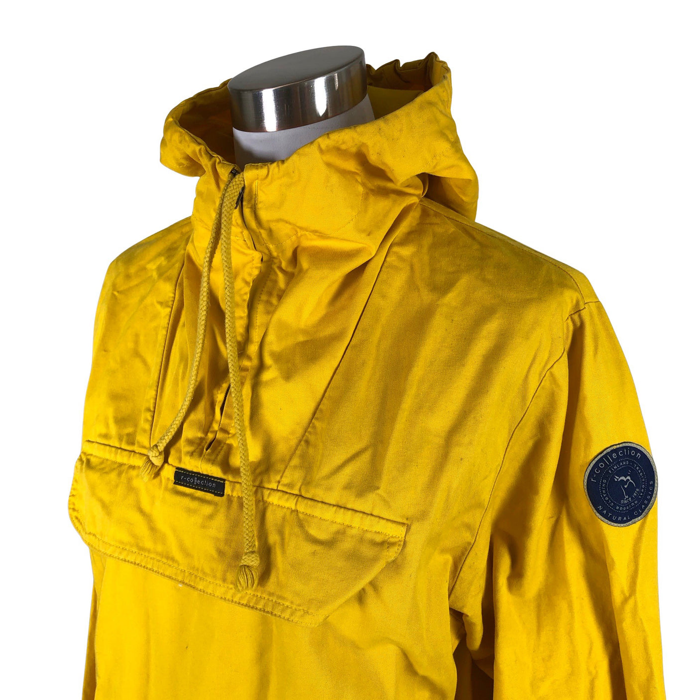 Naisten R-collection - Ulkoilutakki, koko 34 - Keltainen (3)