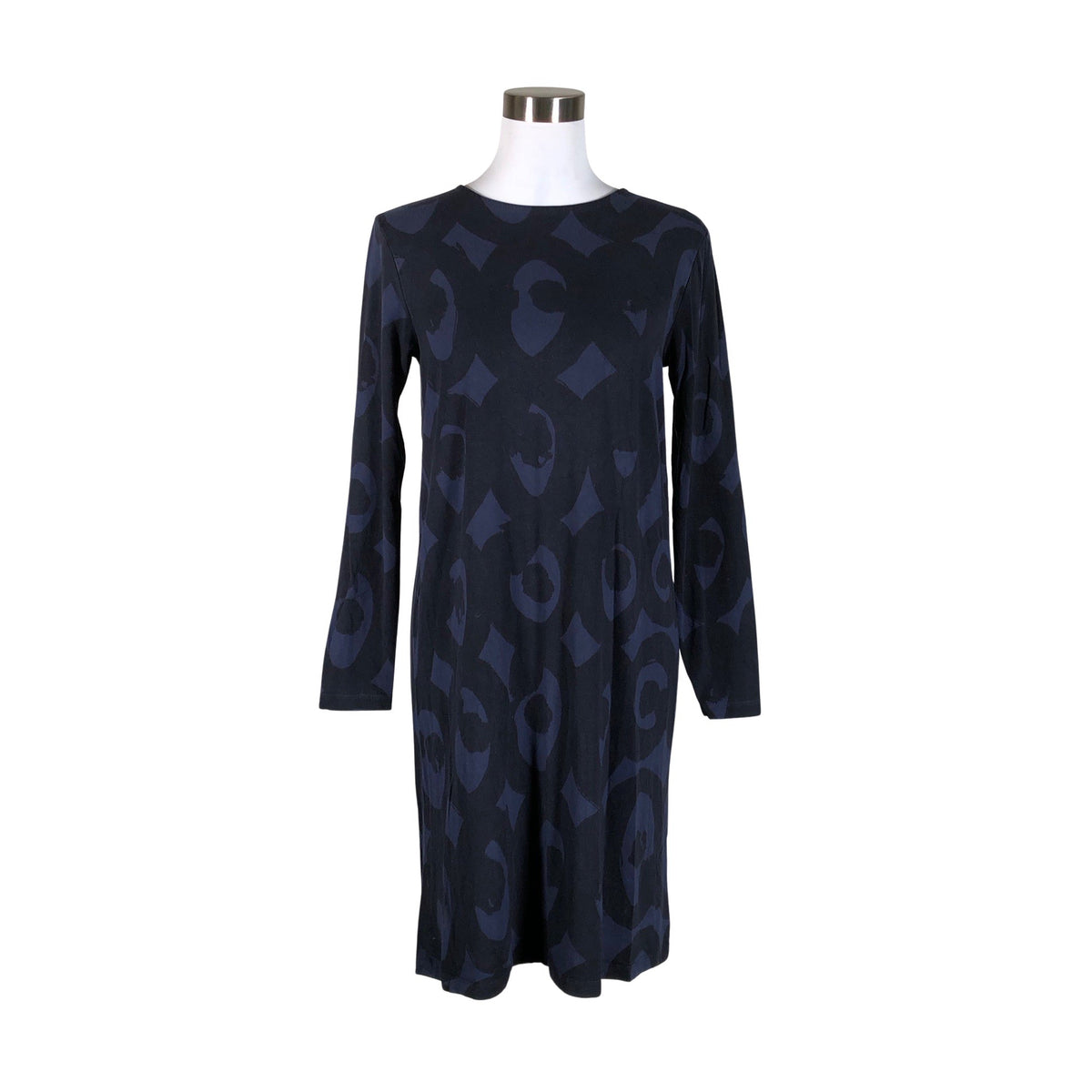Naisten Marimekko - Trikoomekko, koko 38 - Sininen (1)