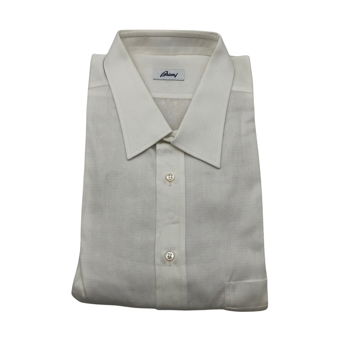 Miesten Brioni - Kauluspaita, koko XXL - Luonnonvalkoinen (1)