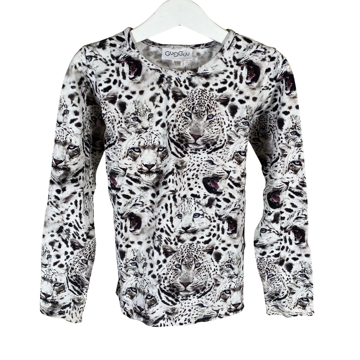 Unisex Gugguu - Trikoopaita, koko 116 - 122 - Harmaa (1)