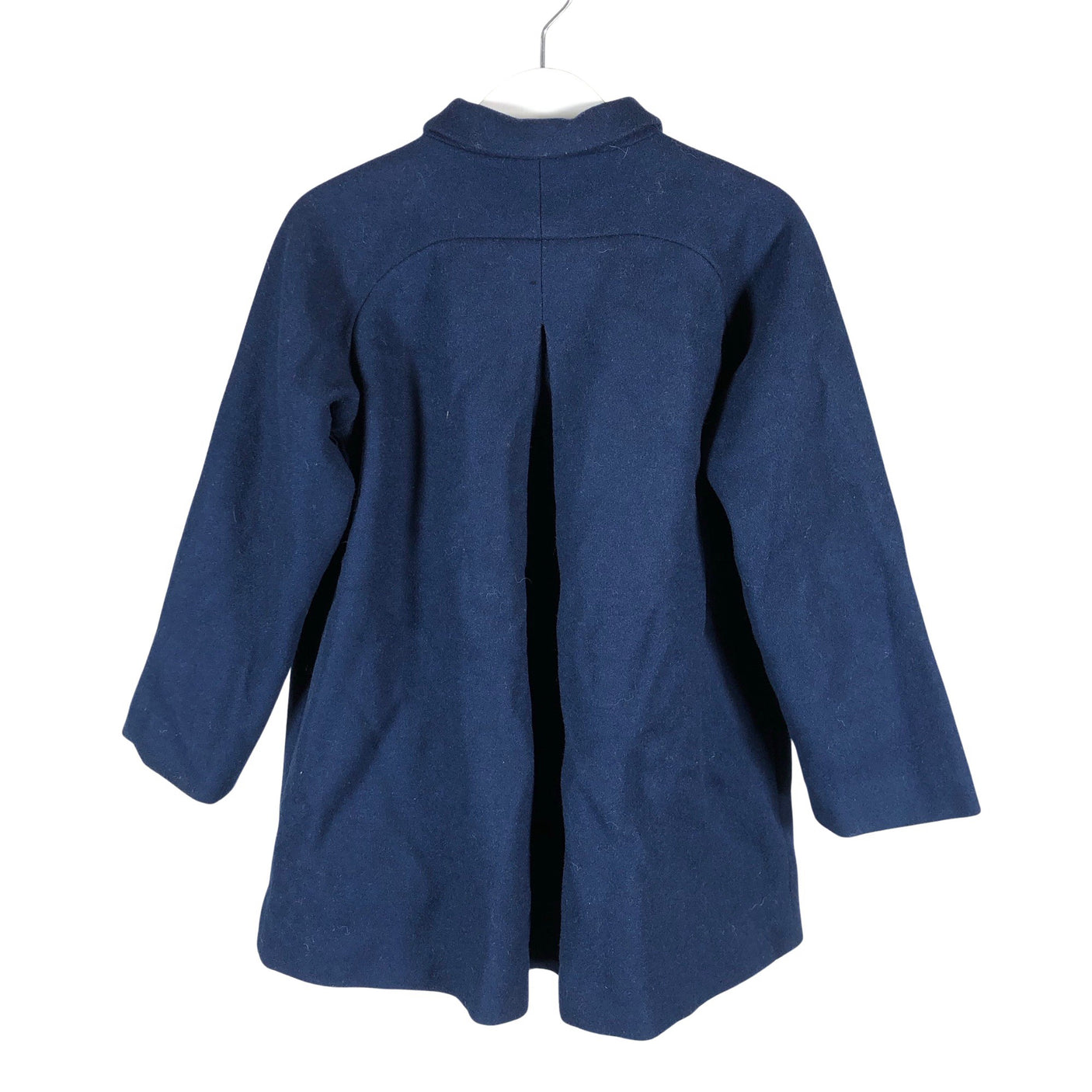 Tyttöjen COS - Villakangastakki, koko 110 - 116 - Sininen (2)