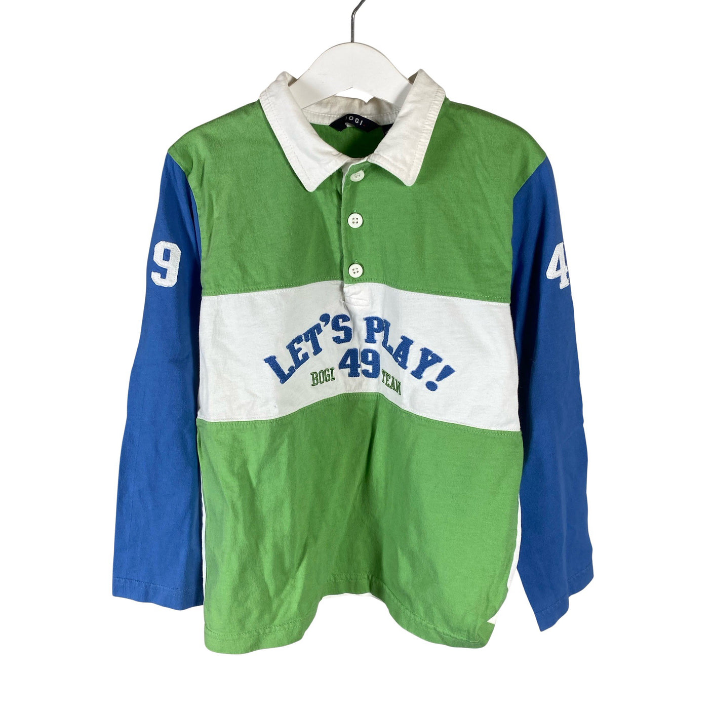 Unisex Bogi - Trikoopaita, koko 122 - 128 - Vihreä (1)
