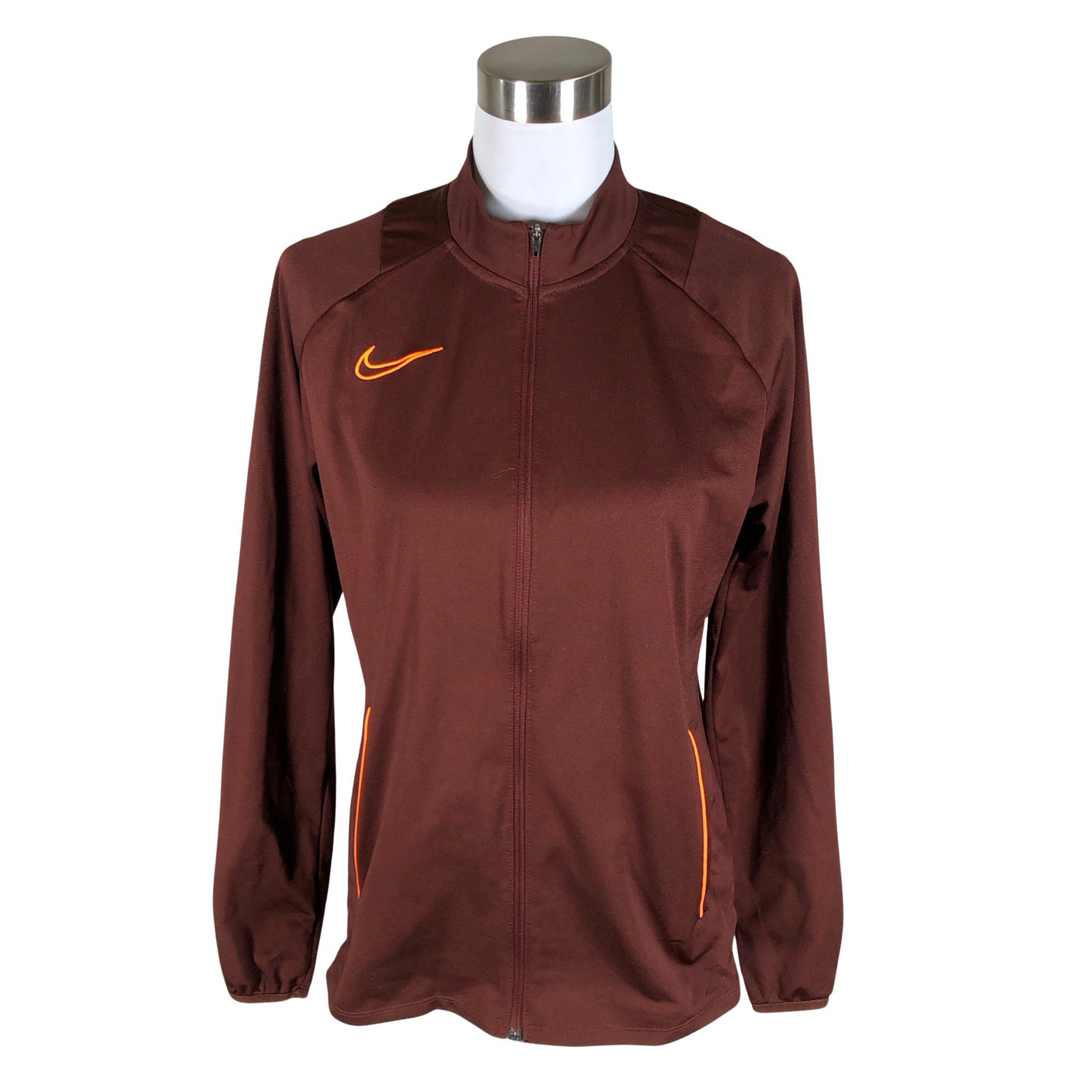 Naisten Nike - Verryttelytakki, koko 40 - Viininpunainen (1)