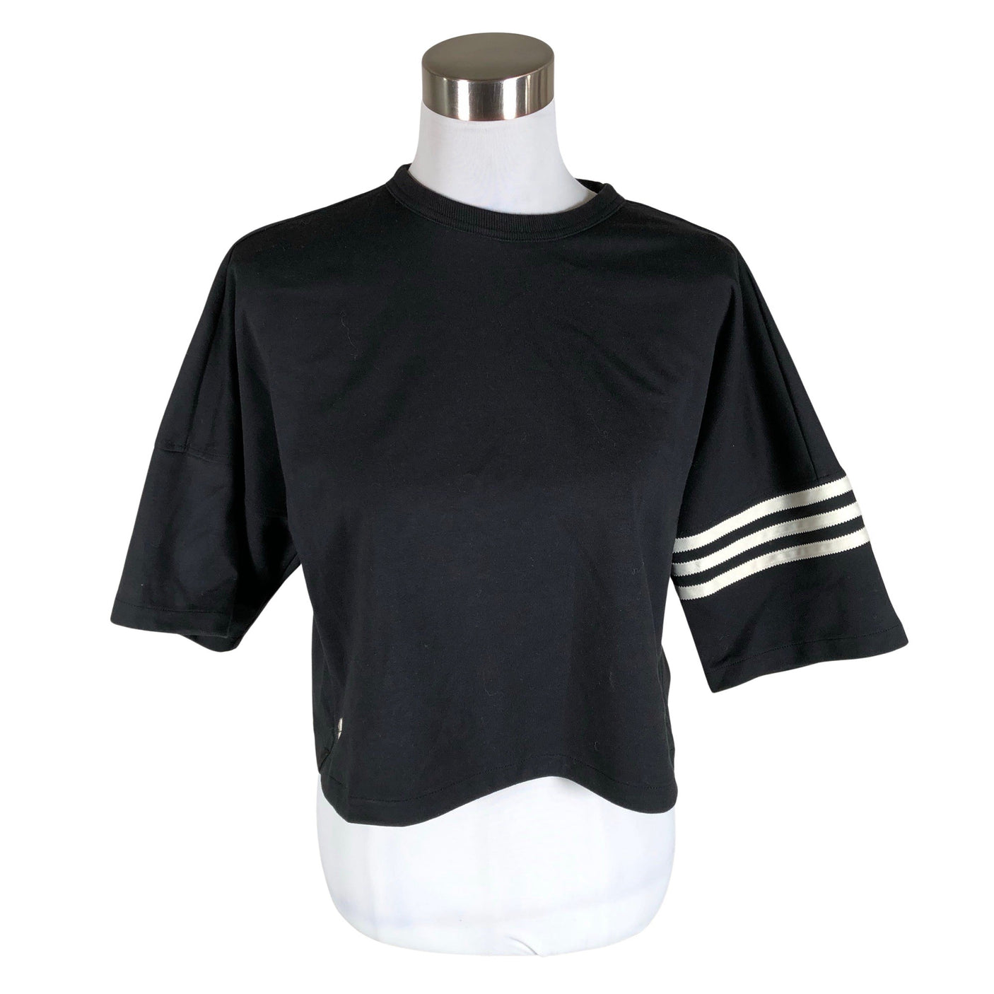 Naisten Adidas - T-paita, koko 38 - Musta (1)