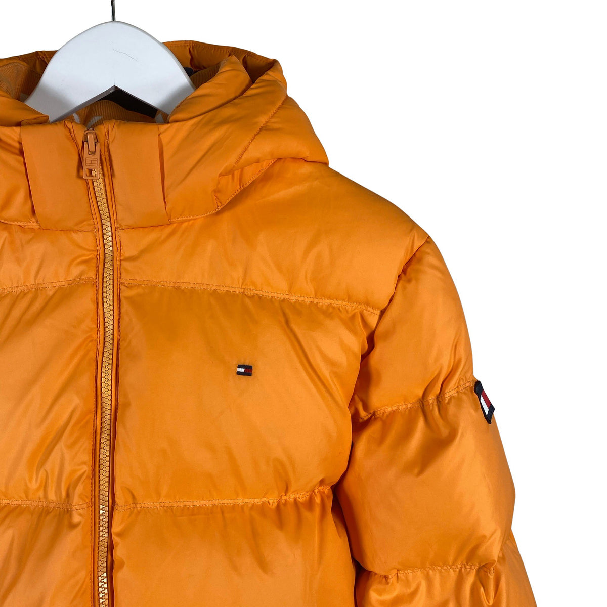 Unisex Tommy Hilfiger - Untuvatakki, koko 170 - 176 - Oranssi (3)