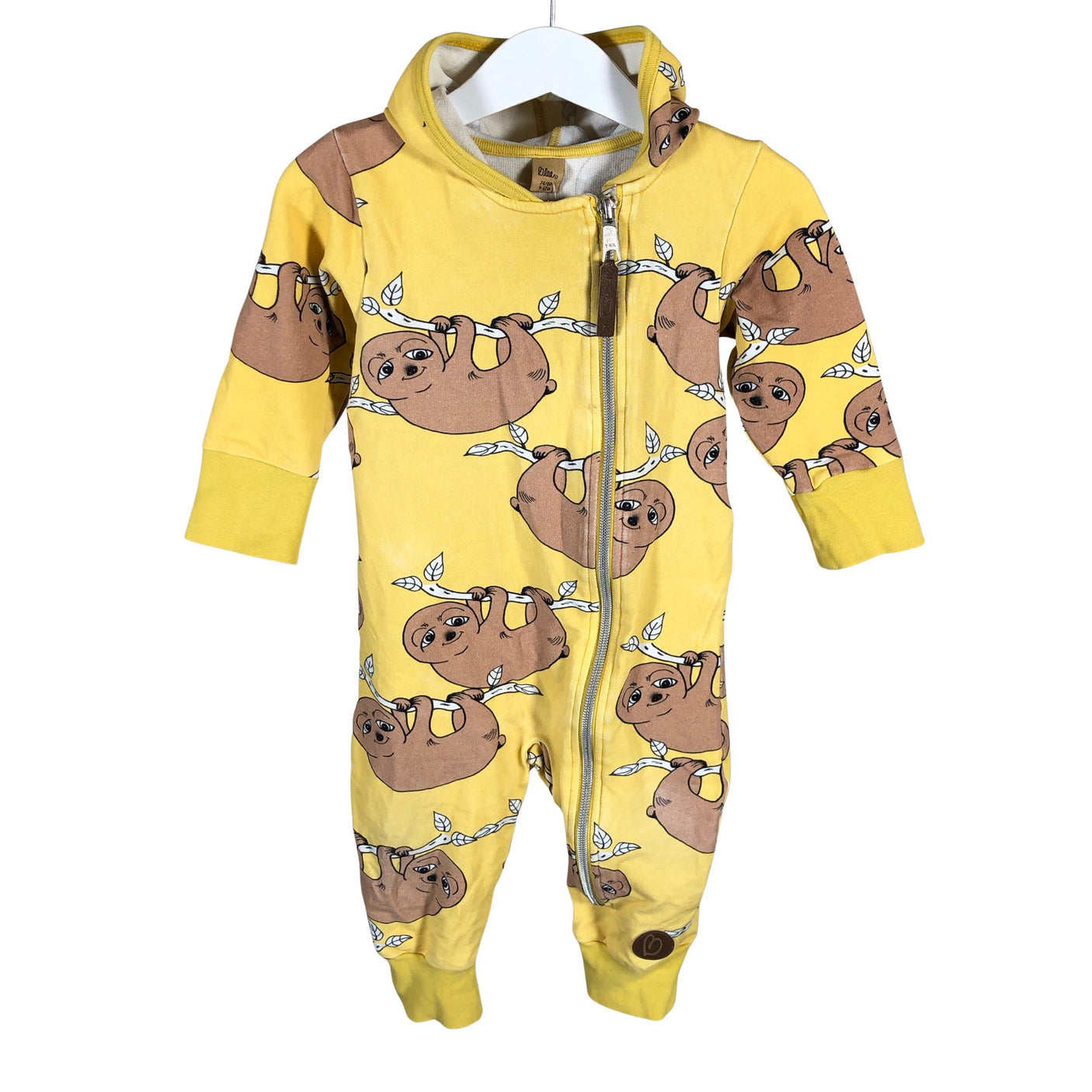 Unisex Blaa - Haalari, koko 74 - 80 - Keltainen (1)