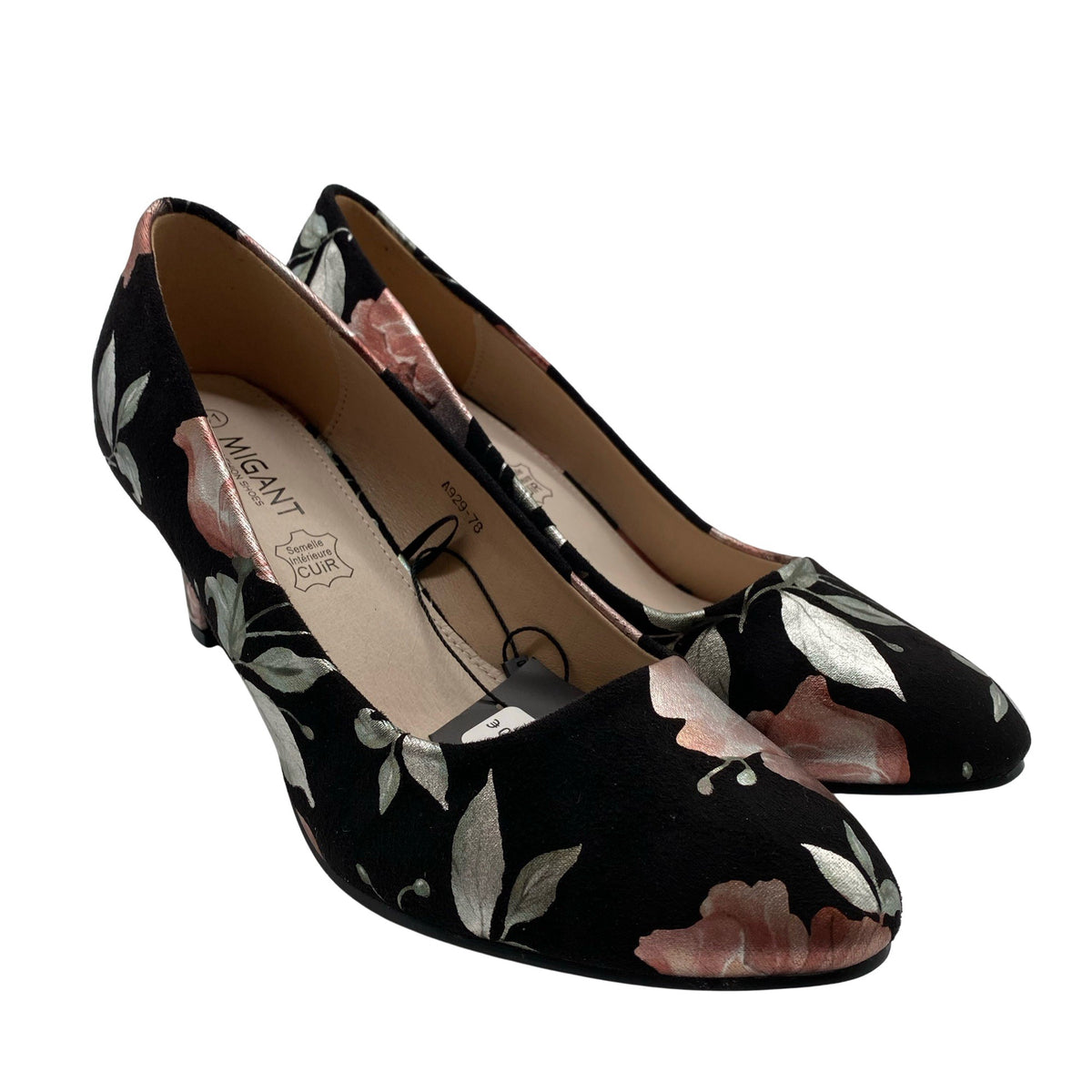 Naisten Migant - Korkokengät, koko 41 - Musta (2)