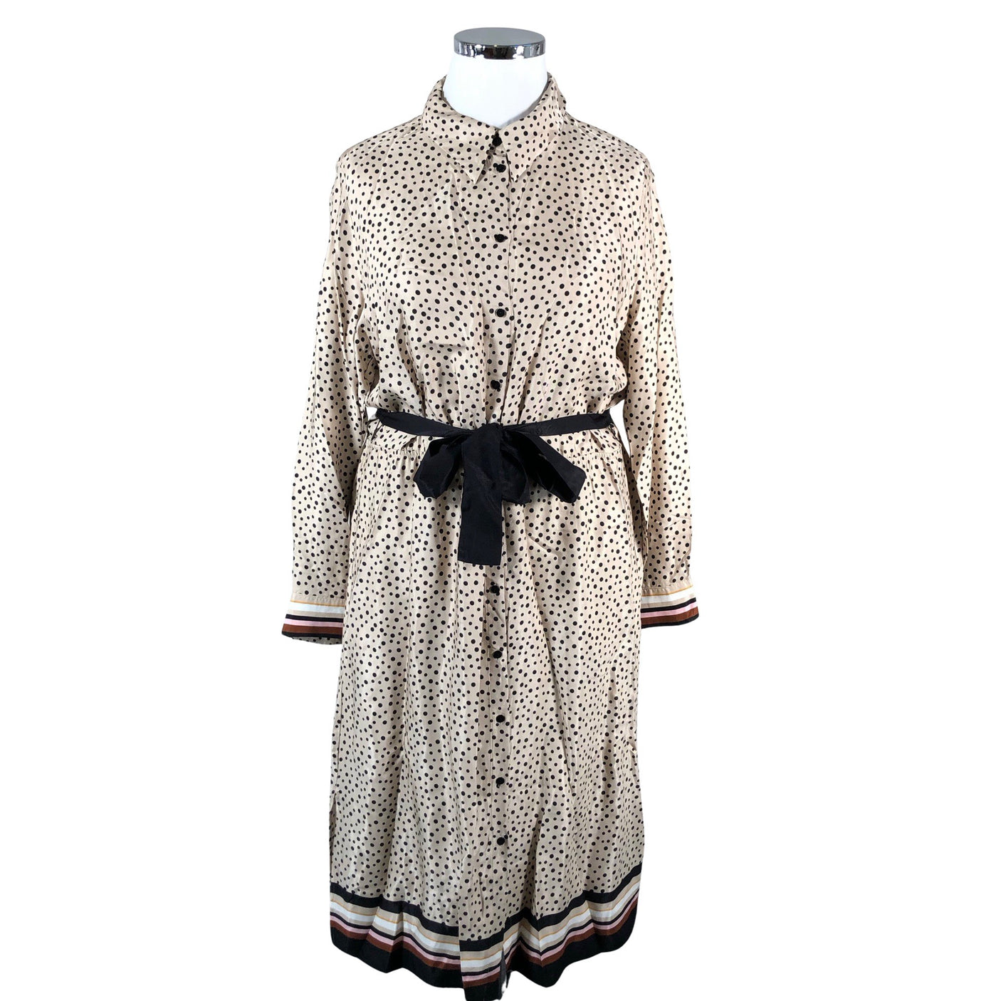 Naisten Gerry Weber - Sifonkimekko, koko 42 - Beige (1)