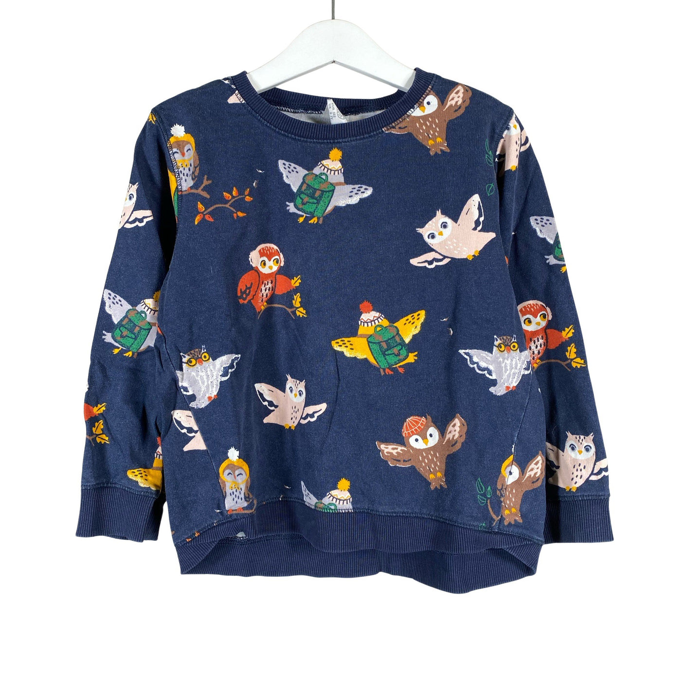 Unisex Lindex - Collegepaita, koko 116 - 122 - Sininen (1)