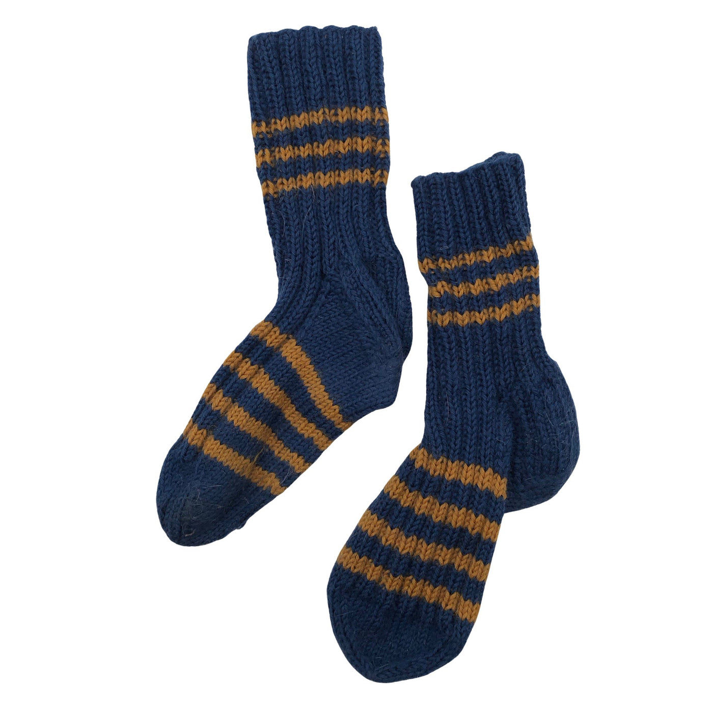 Unisex Handmade - Villasukat, koko 30 - Sininen (1)