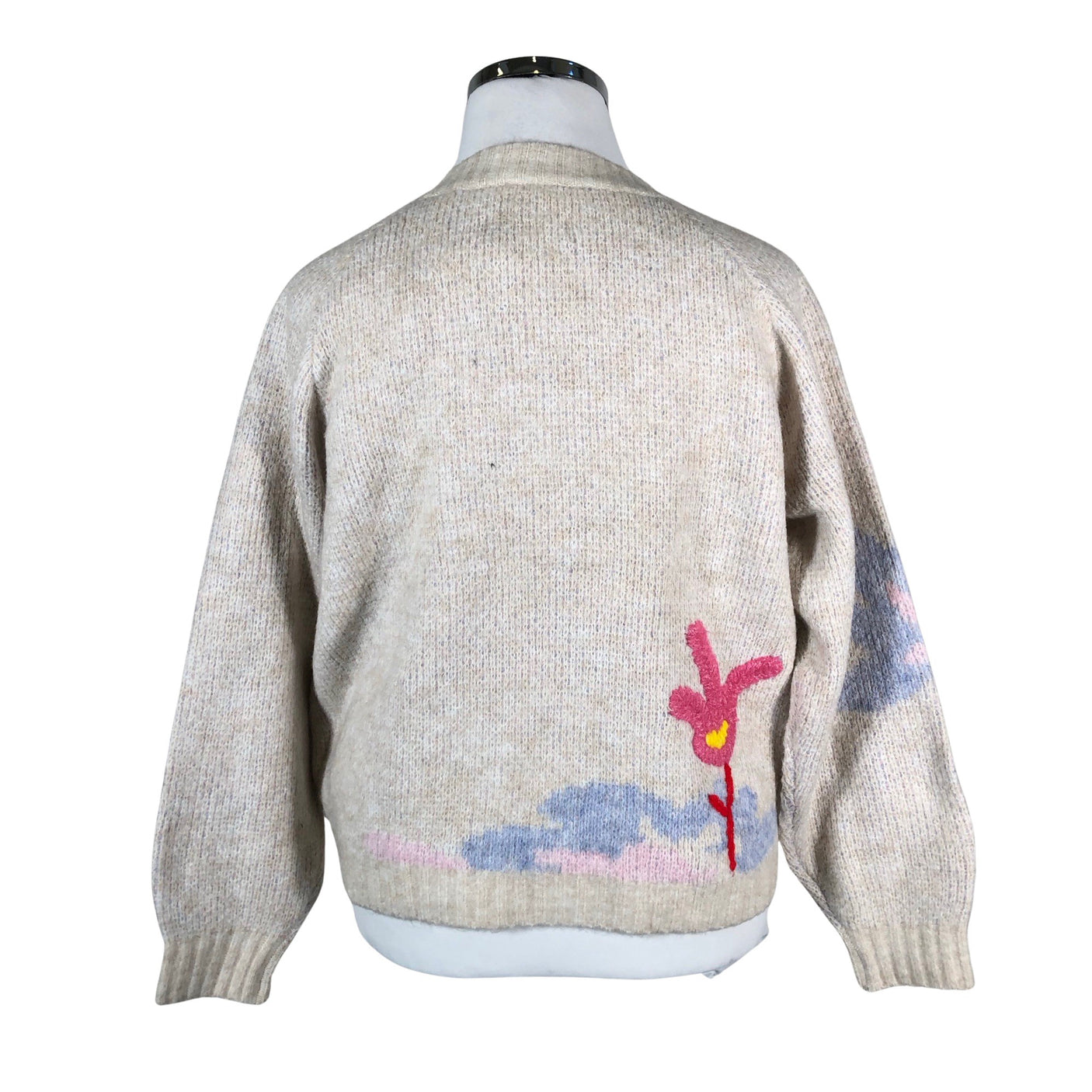 Naisten Lollys Laundry - Neuletakki, koko 42 - Beige (2)
