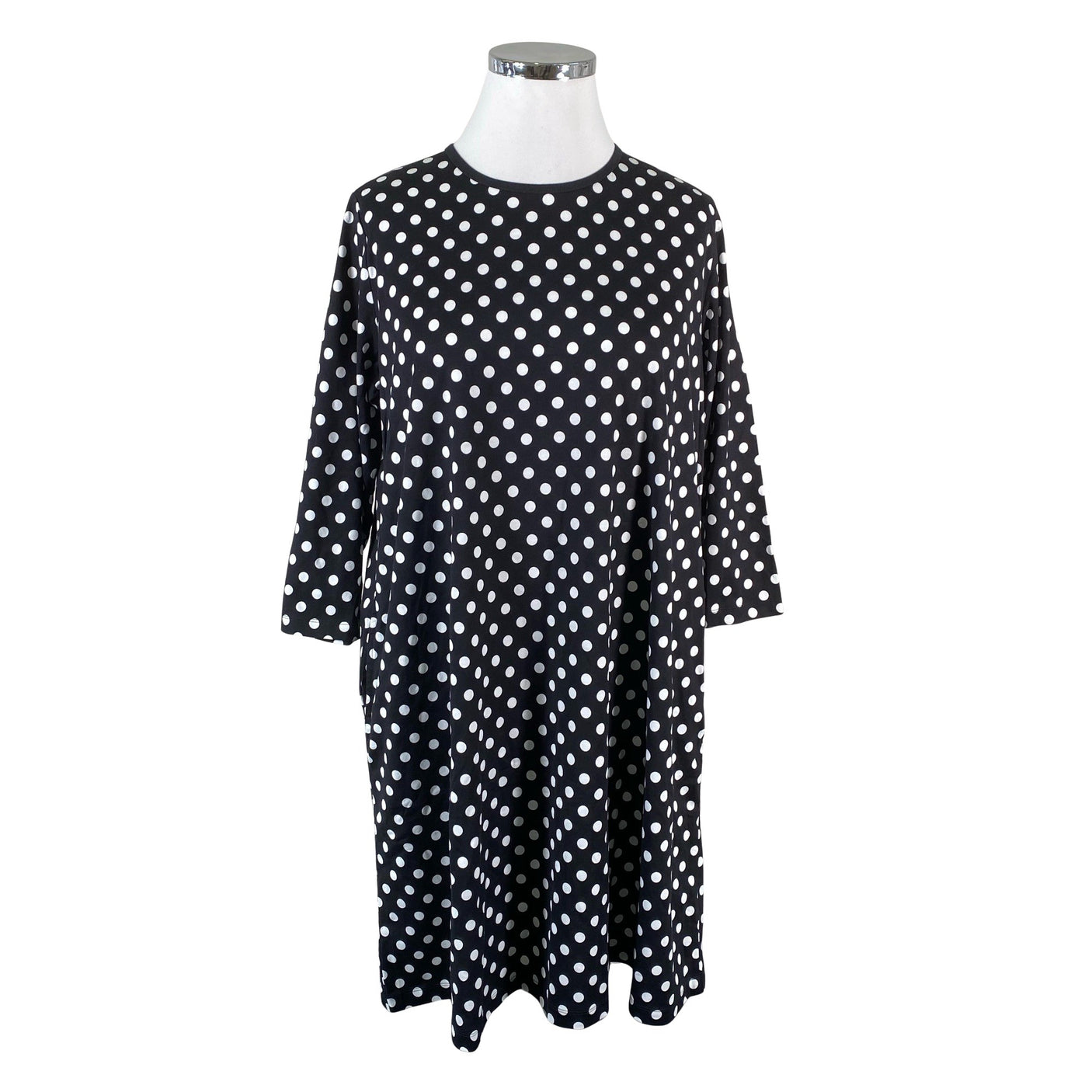 Naisten Marimekko - Trikoomekko, koko 42 - Musta (1)
