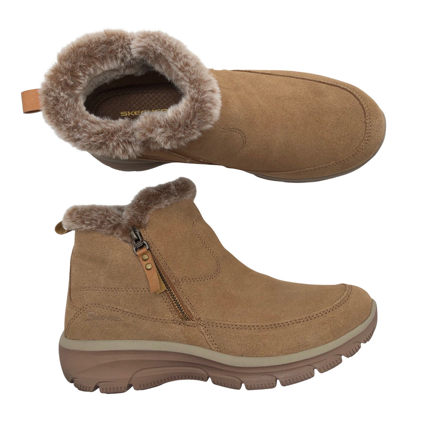 Naisten Skechers - Talvikengät, koko 40 - Ruskea (1)