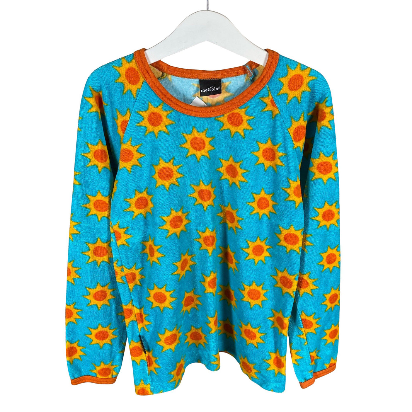 Unisex Metsola - Collegepaita, koko 128 - 134 - Sininen (1)