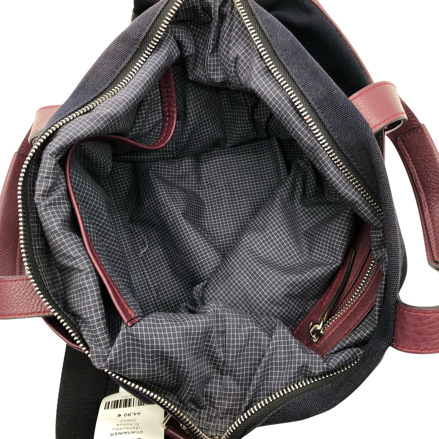 Unisex Container - Käsilaukku, koko Maxi - Sininen (3)