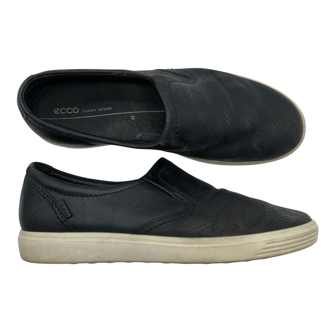 Miesten Ecco - Loaferit, koko 43 - Musta (1)