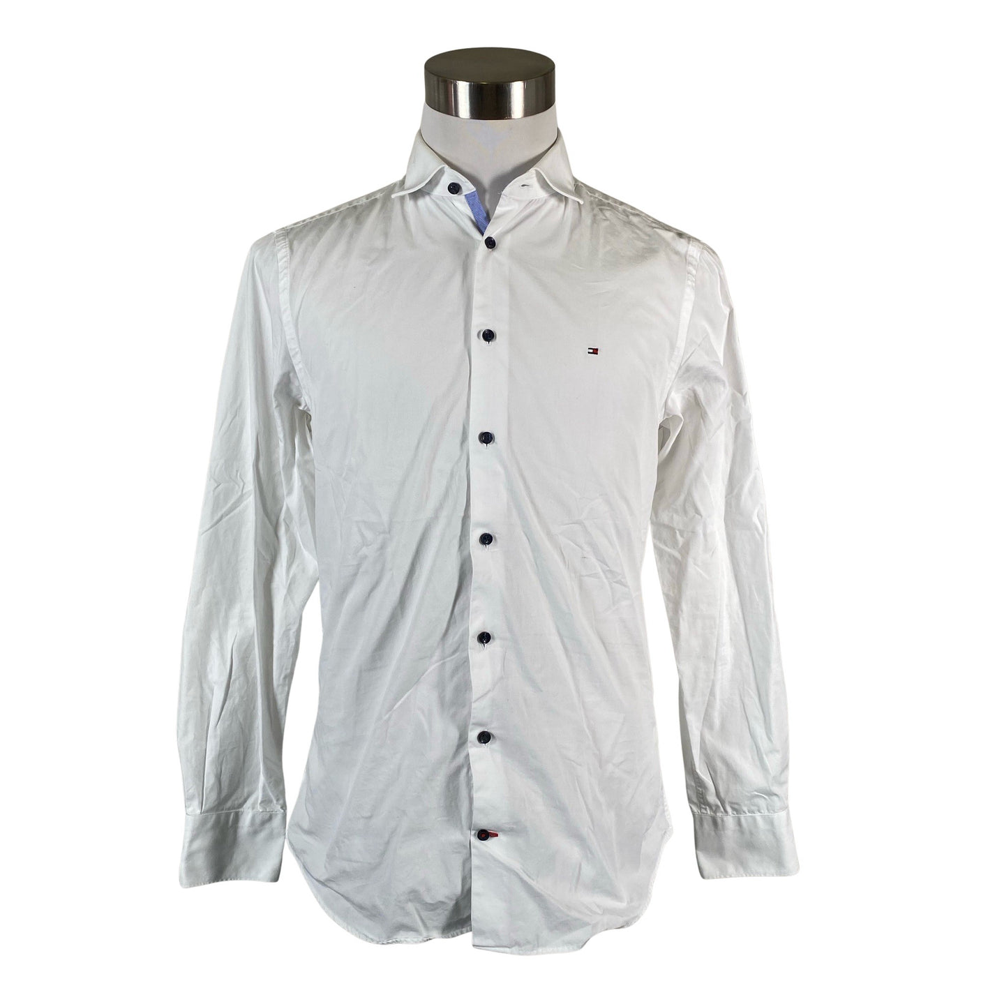 Miesten Tommy Hilfiger - Kauluspaita, koko M - Valkoinen (1)