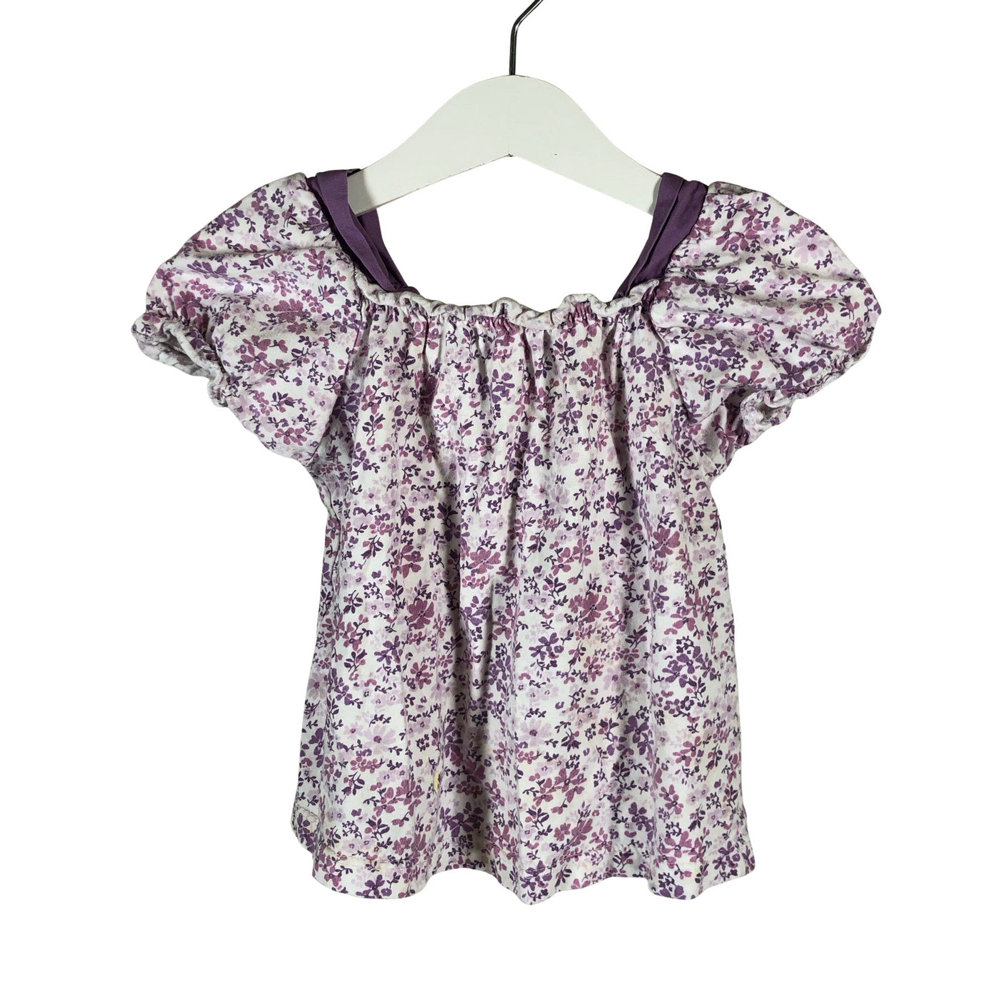 Tyttöjen Hello Baby - Trikootoppi, koko 86 - 92 - Valkoinen (1)