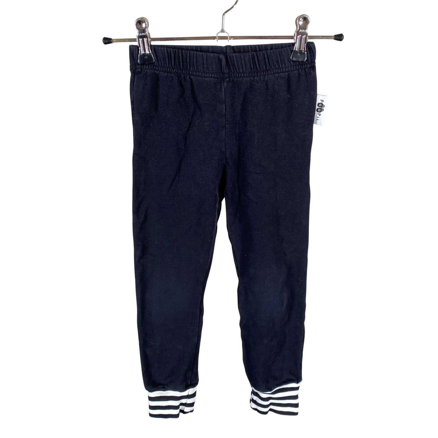 Unisex PaaPii - Collegehousut, koko 104 - 110 - Musta (1)