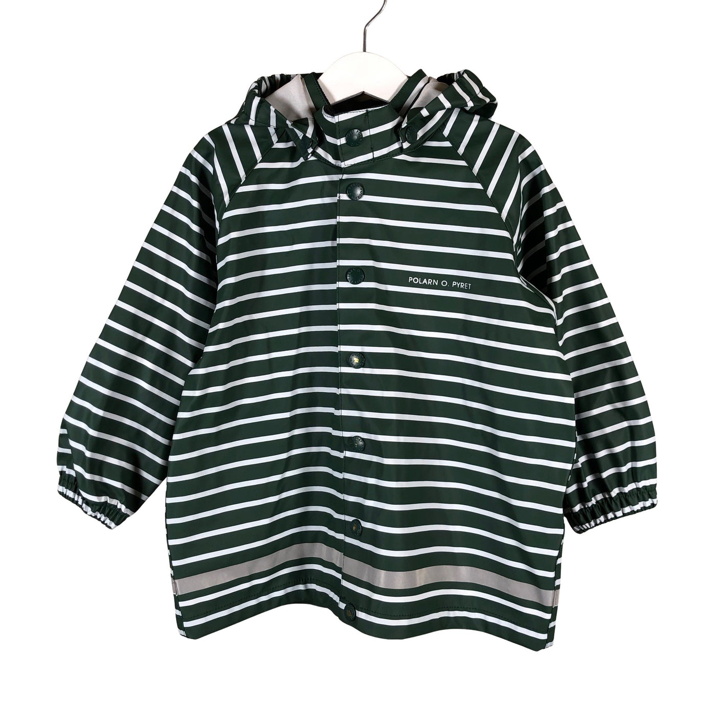 Unisex Polarn O. Pyret - Sadetakki, koko 98 - 104 - Vihreä (1)