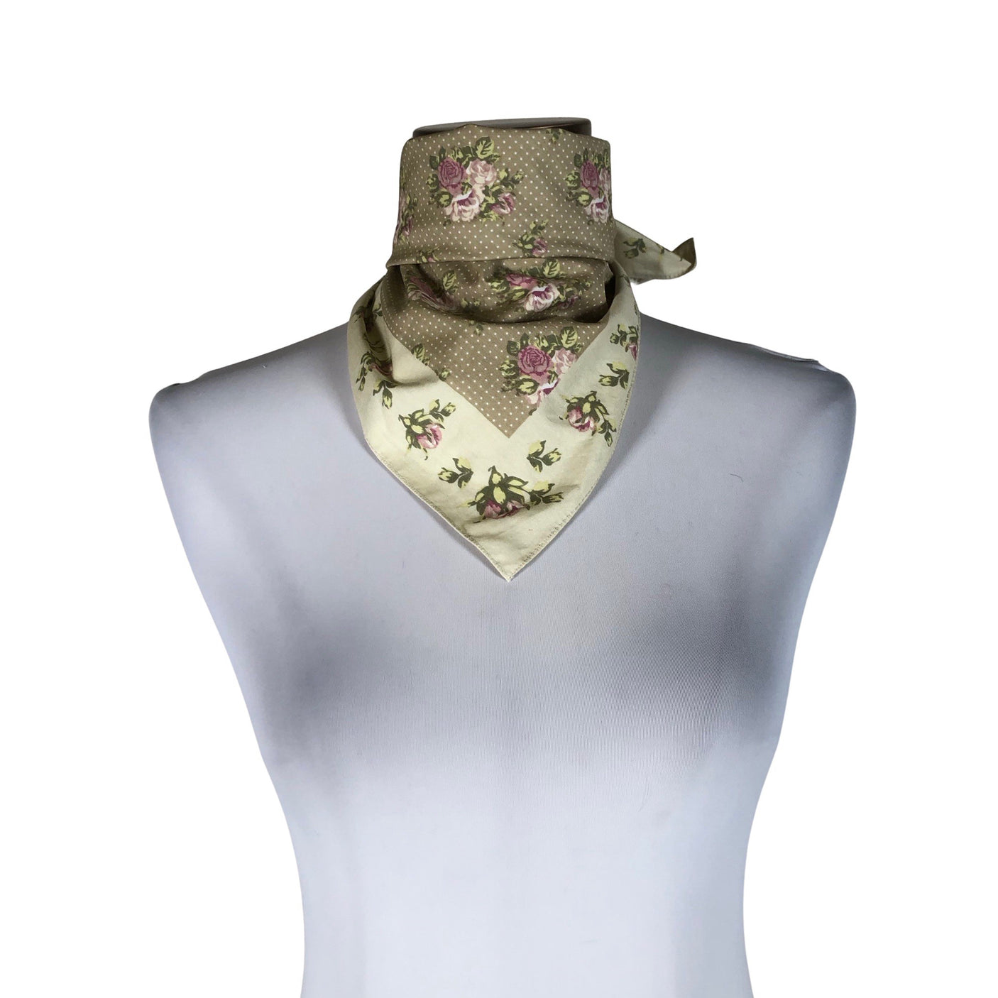 Naisten Garden Girl - Huivi, koko Midi - Beige (1)