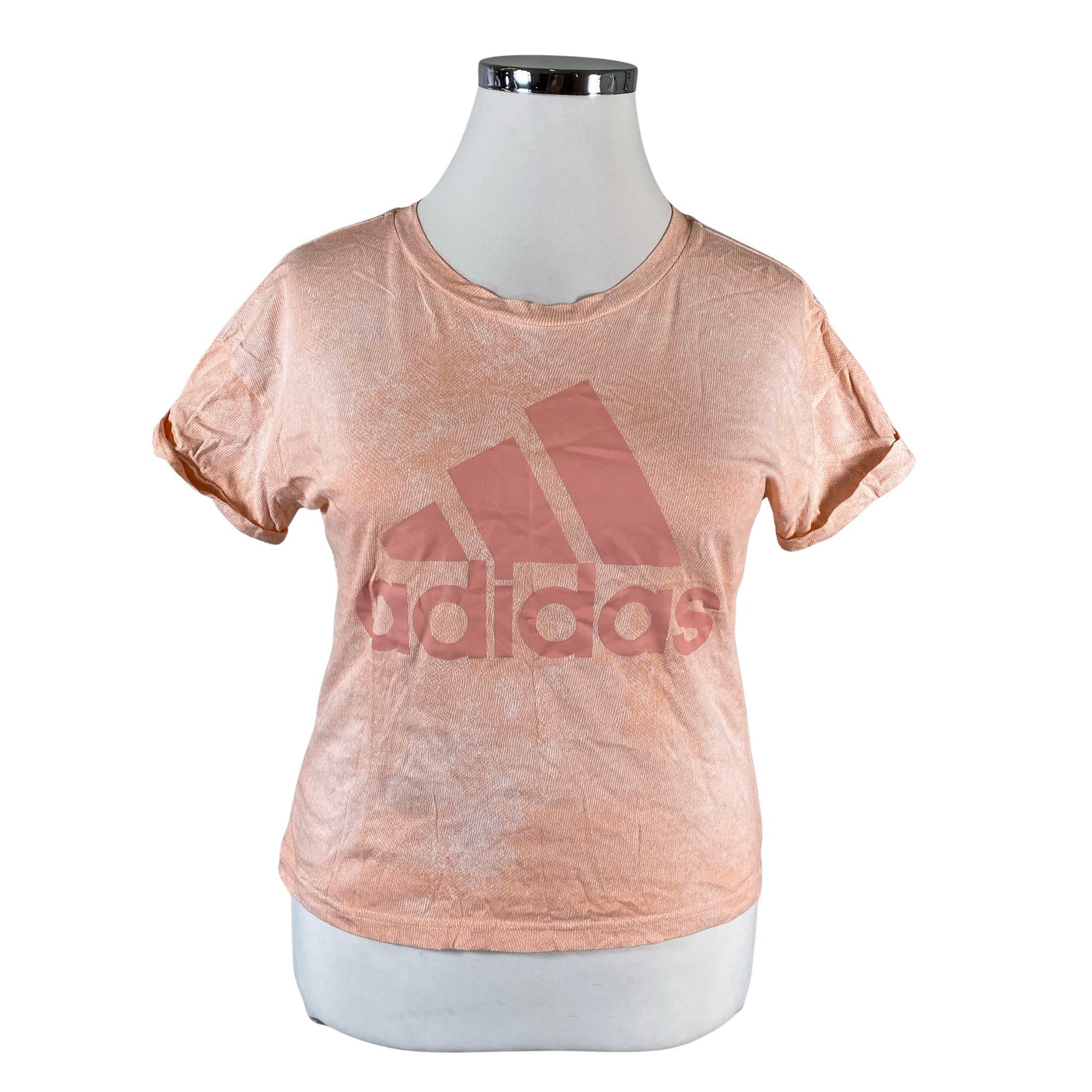 Naisten Adidas - T-paita, koko 42 - Vaaleanpunainen (1)