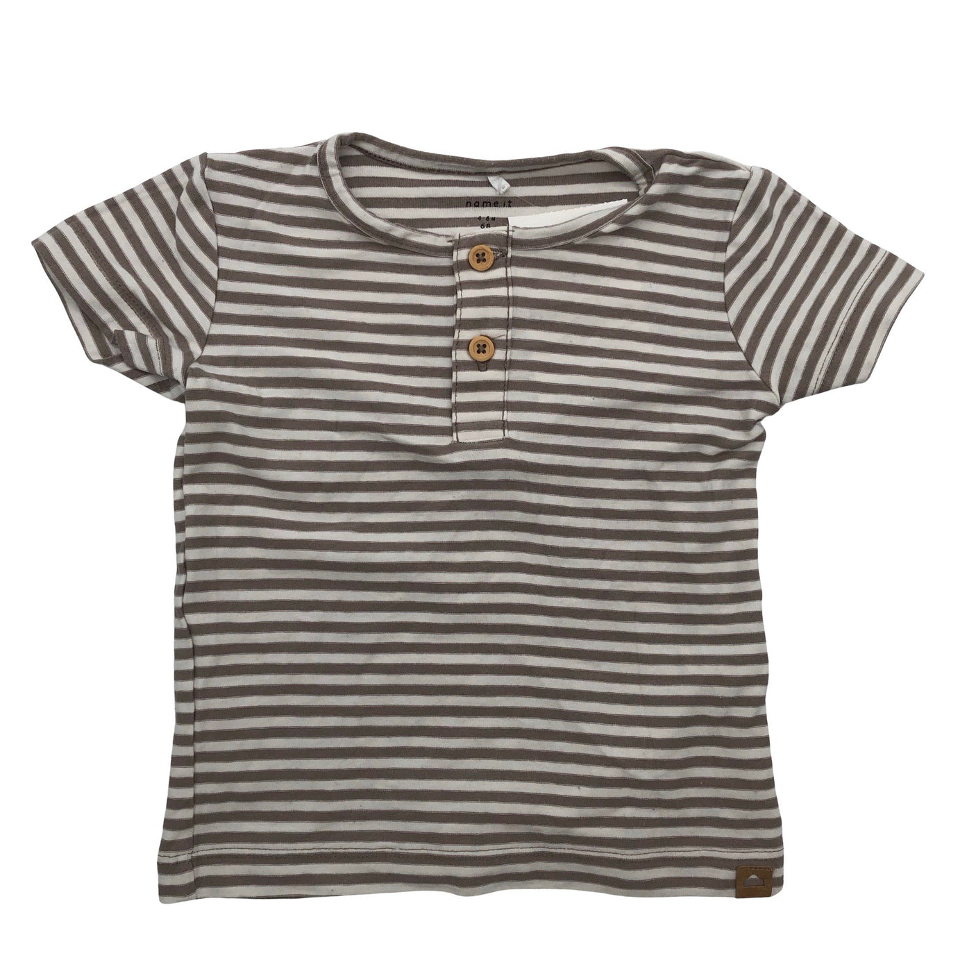 Unisex Name It - T-paita, koko 62 - 68 - Harmaa (1)