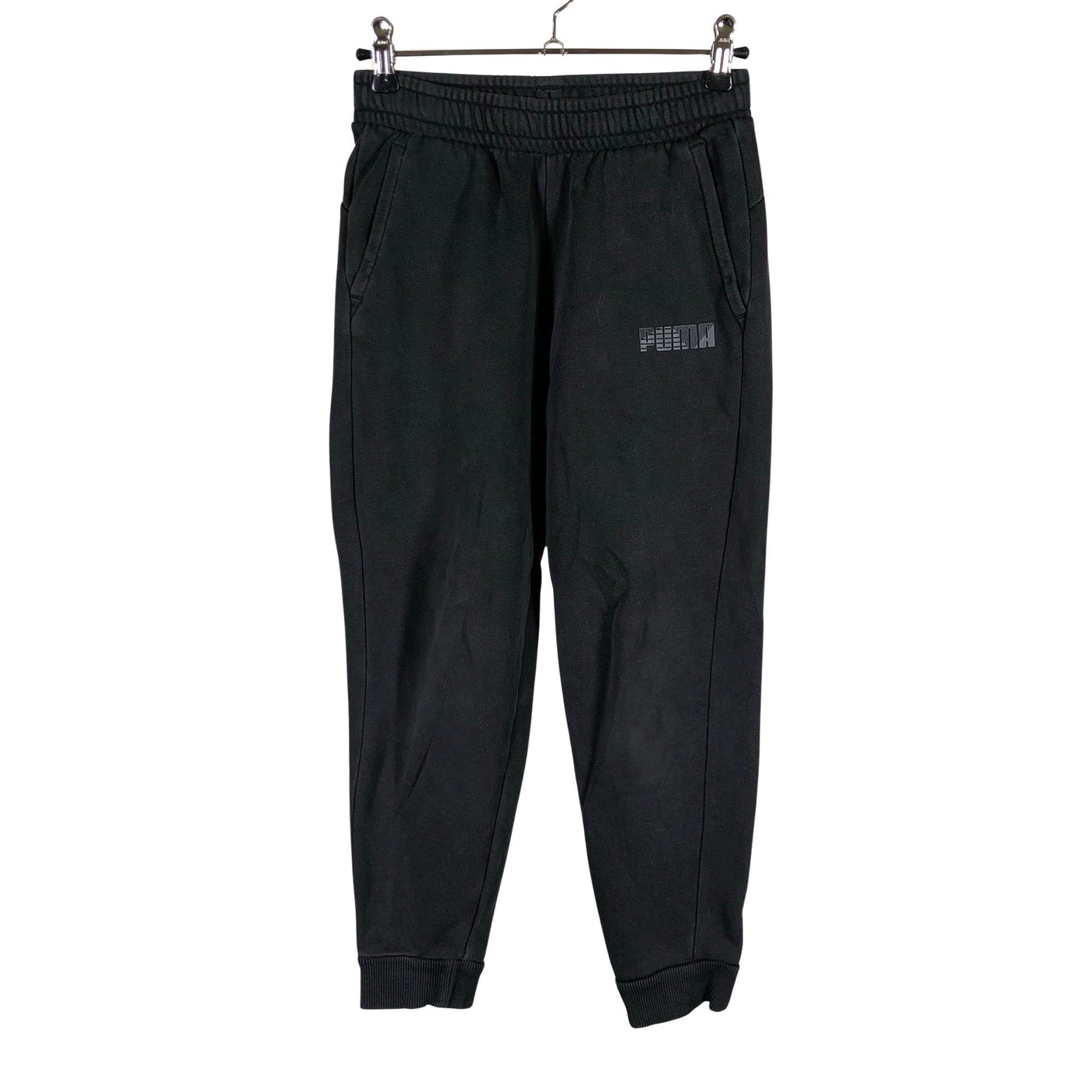 Unisex Puma - Collegehousut, koko 134 - 140 - Musta (1)