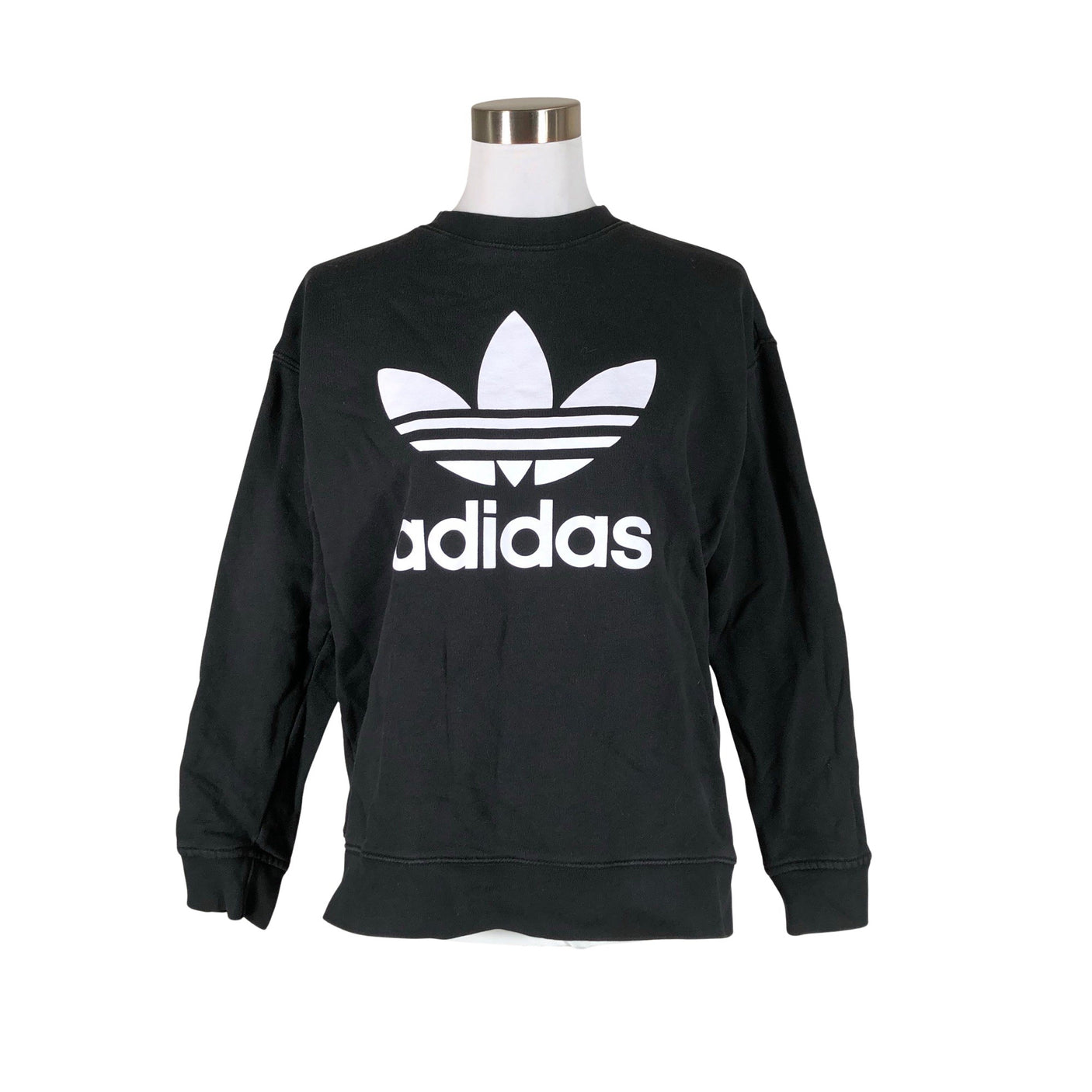Naisten Adidas - Collegepaita, koko 38 - Musta (1)
