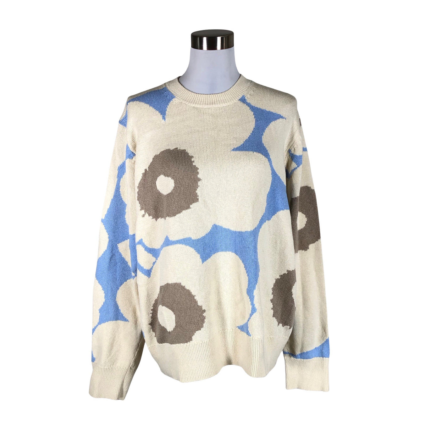 Naisten Marimekko - Neulepaita, koko 38 - Beige (1)